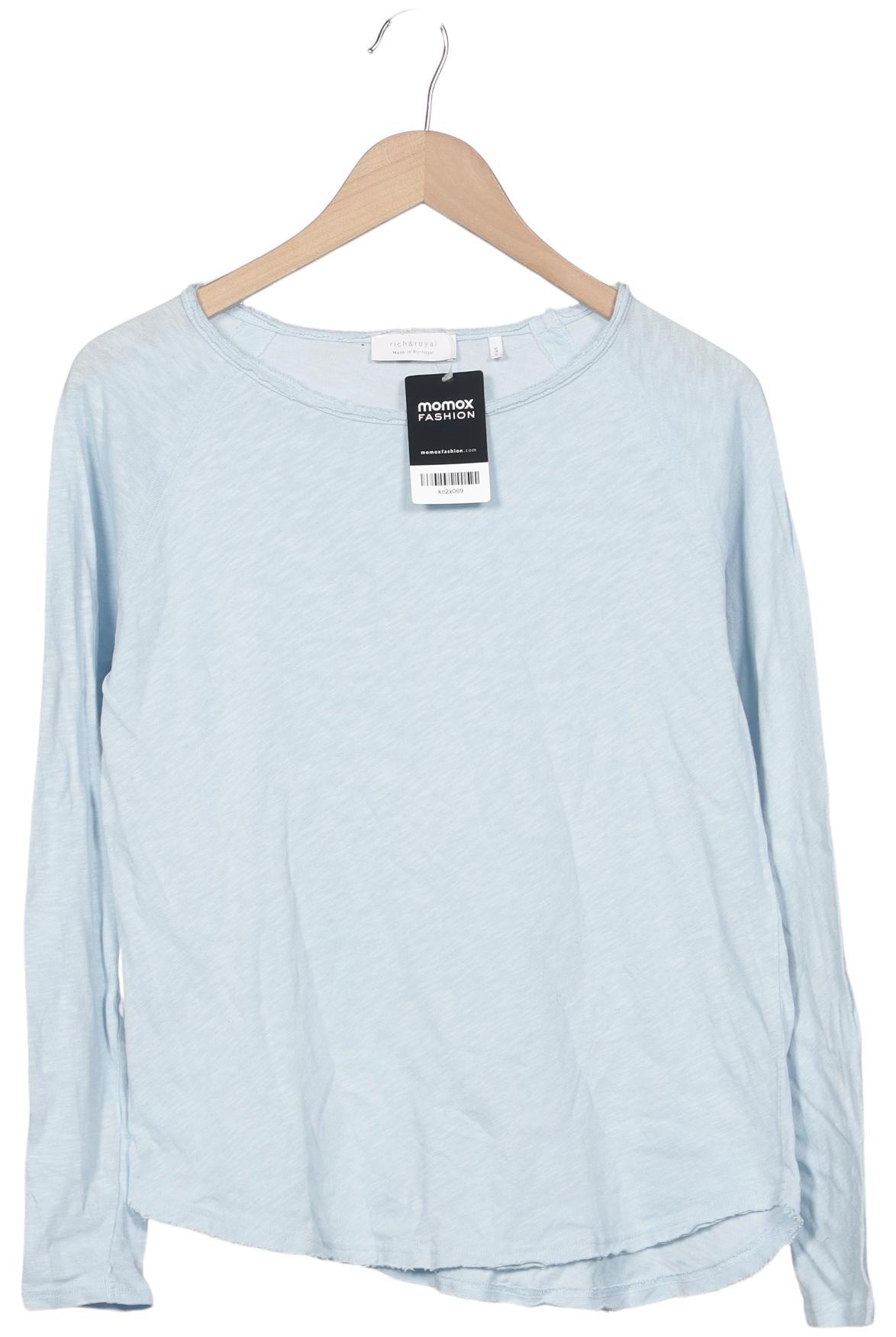 

Rich & Royal Damen Langarmshirt, hellblau, Gr. 36