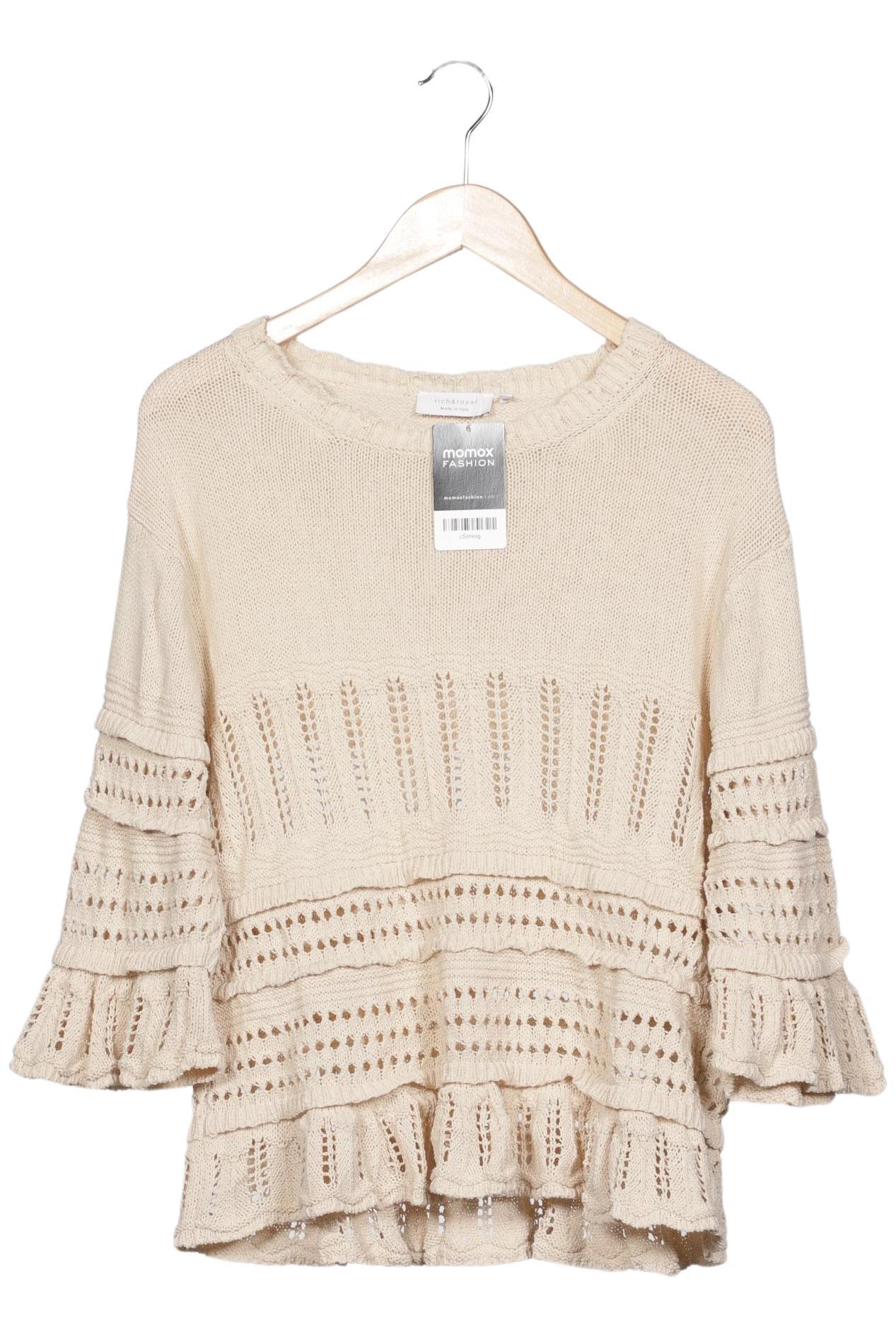 

Rich & Royal Damen Pullover, beige, Gr. 42