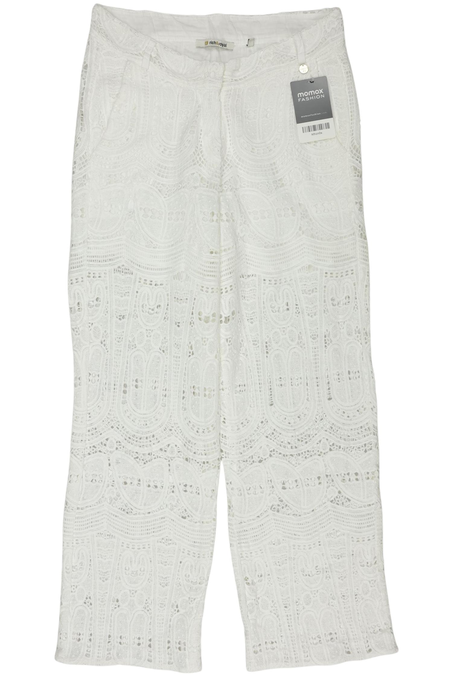 

Rich & Royal Damen Stoffhose, weiß, Gr. 0