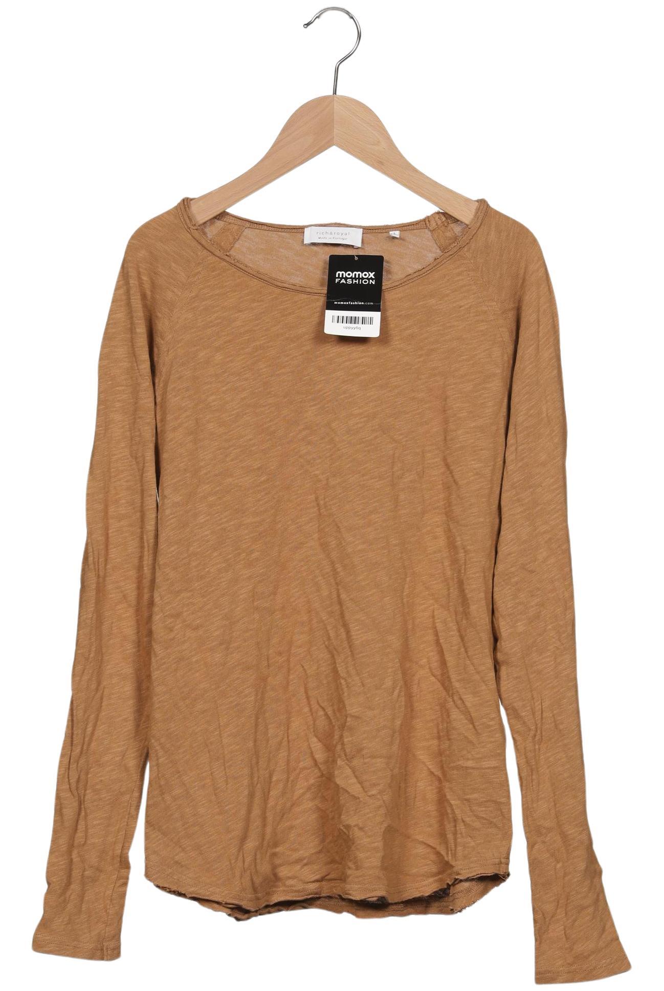

Rich & Royal Damen Langarmshirt, beige, Gr. 38