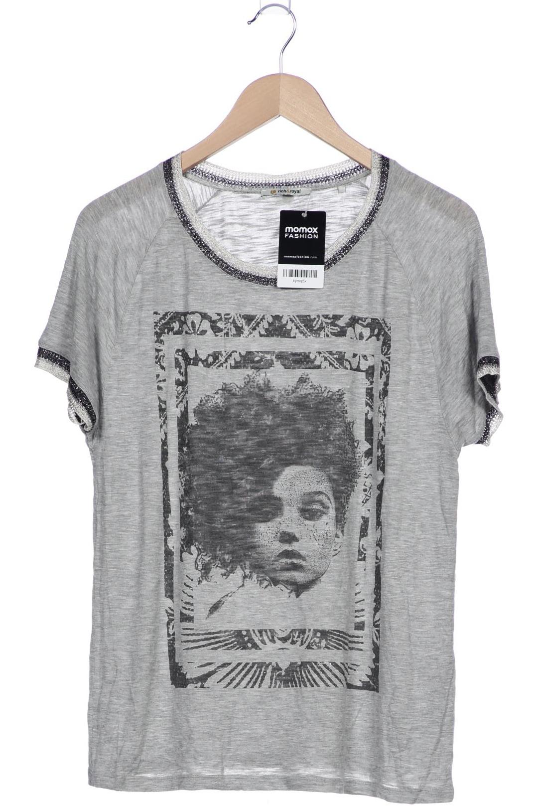 

Rich & Royal Damen T-Shirt, grau, Gr. 36