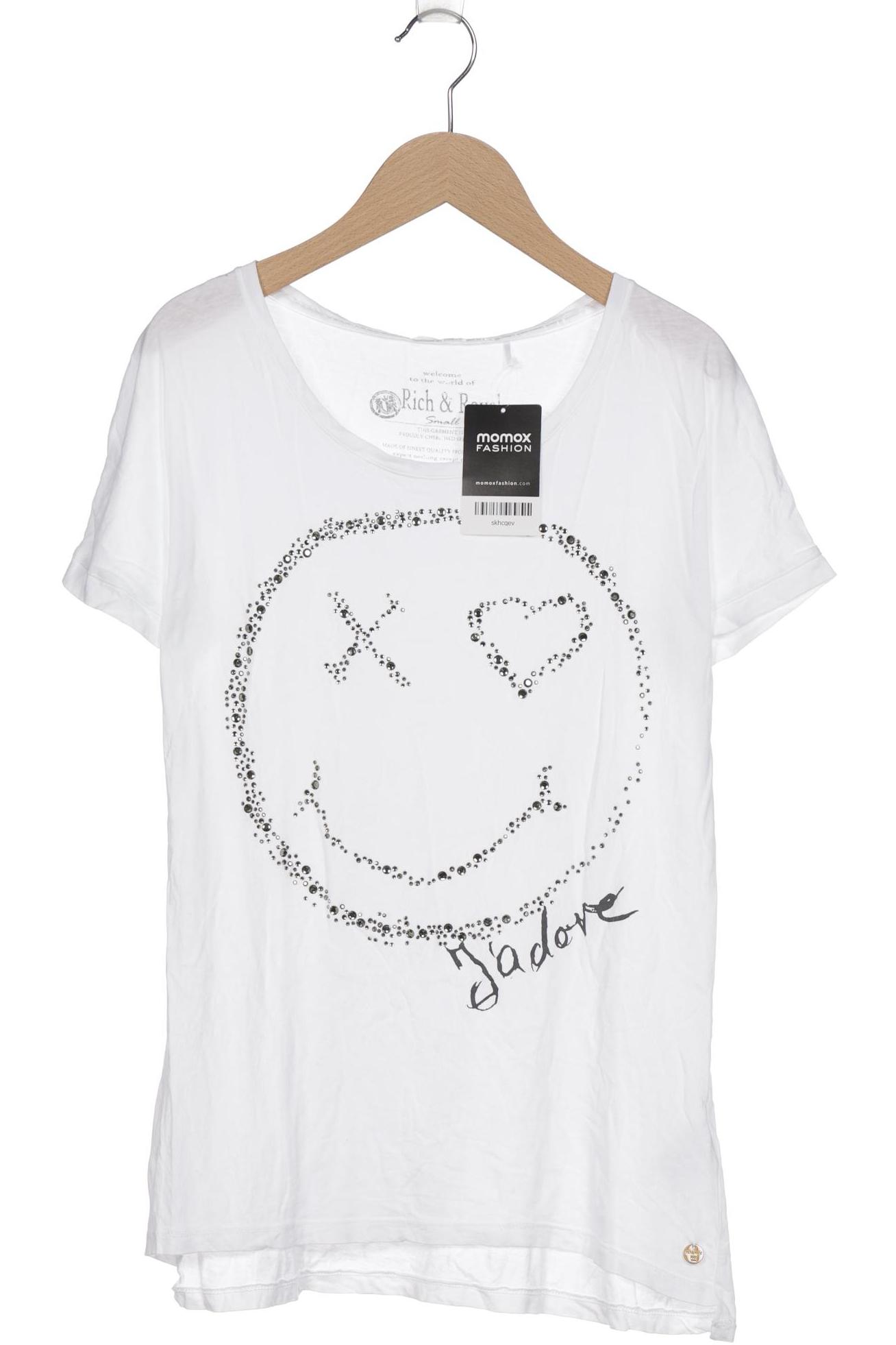 

Rich & Royal Damen T-Shirt, weiß, Gr. 36