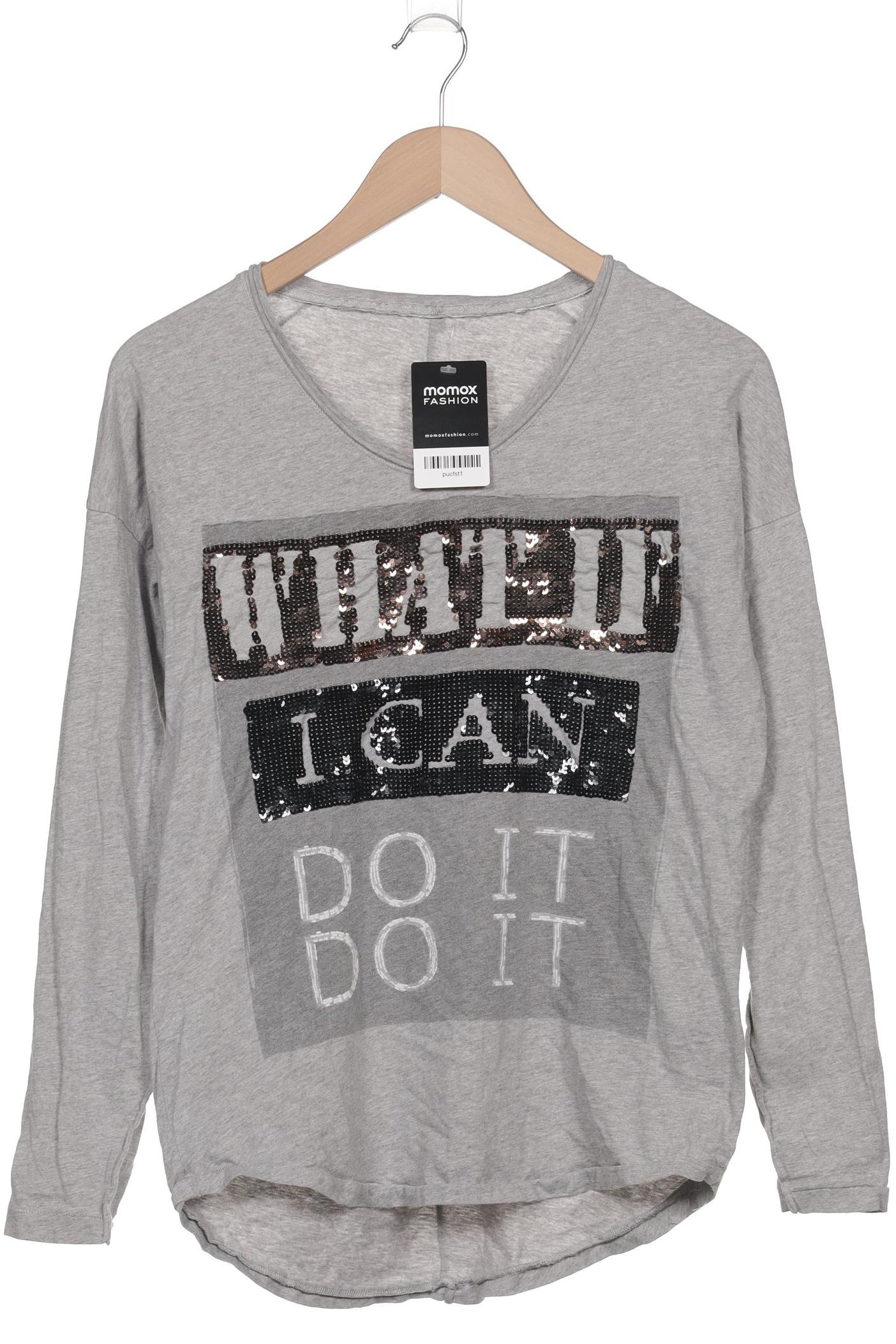 

Rich & Royal Damen Langarmshirt, grau, Gr. 36