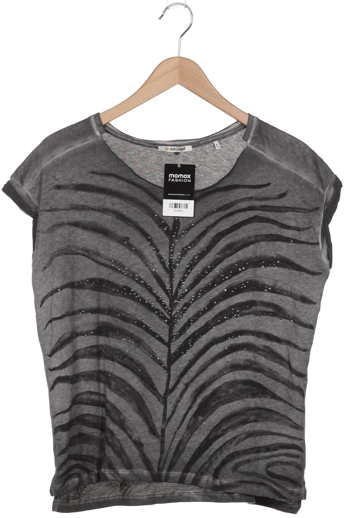 

Rich & Royal Damen T-Shirt, grau, Gr. 36