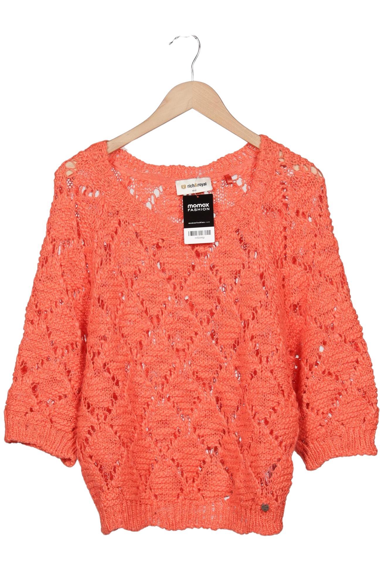 

Rich & Royal Damen Pullover, orange, Gr. 36