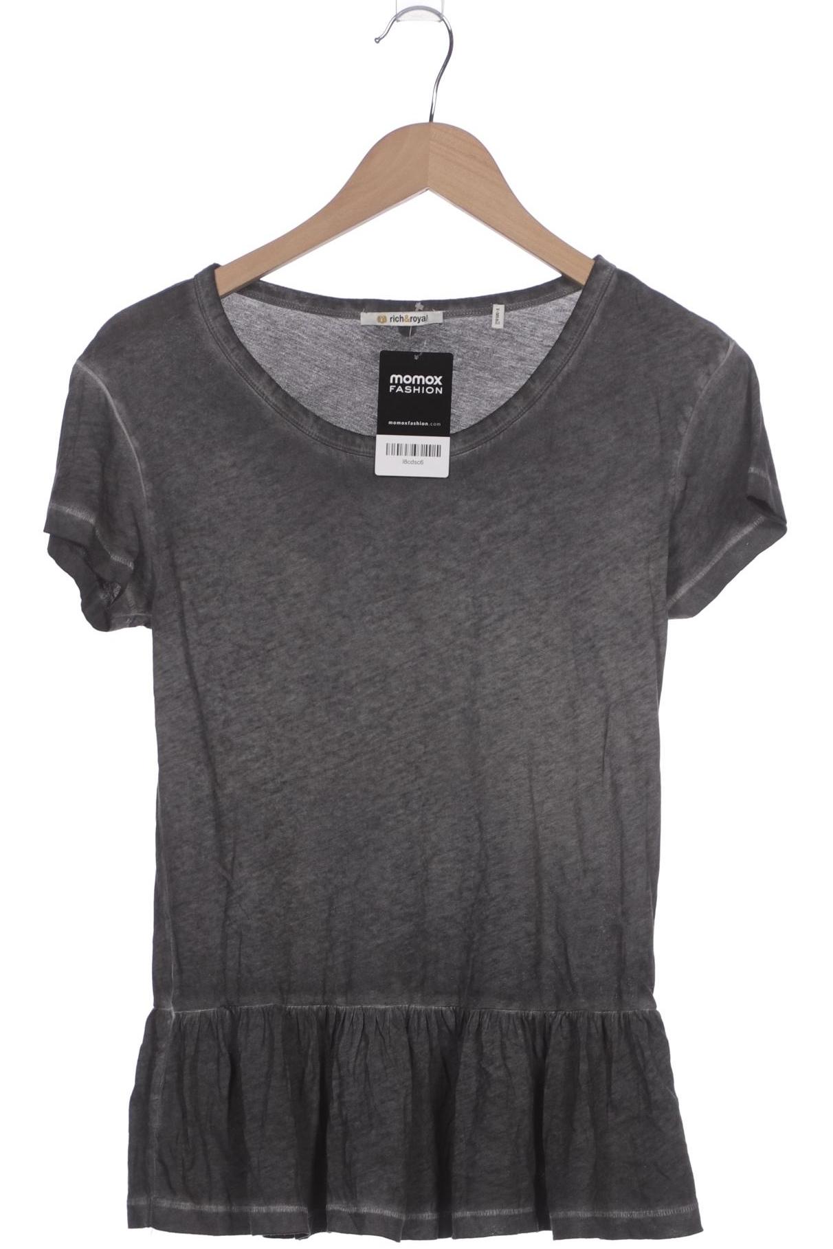

Rich & Royal Damen T-Shirt, grau, Gr. 34