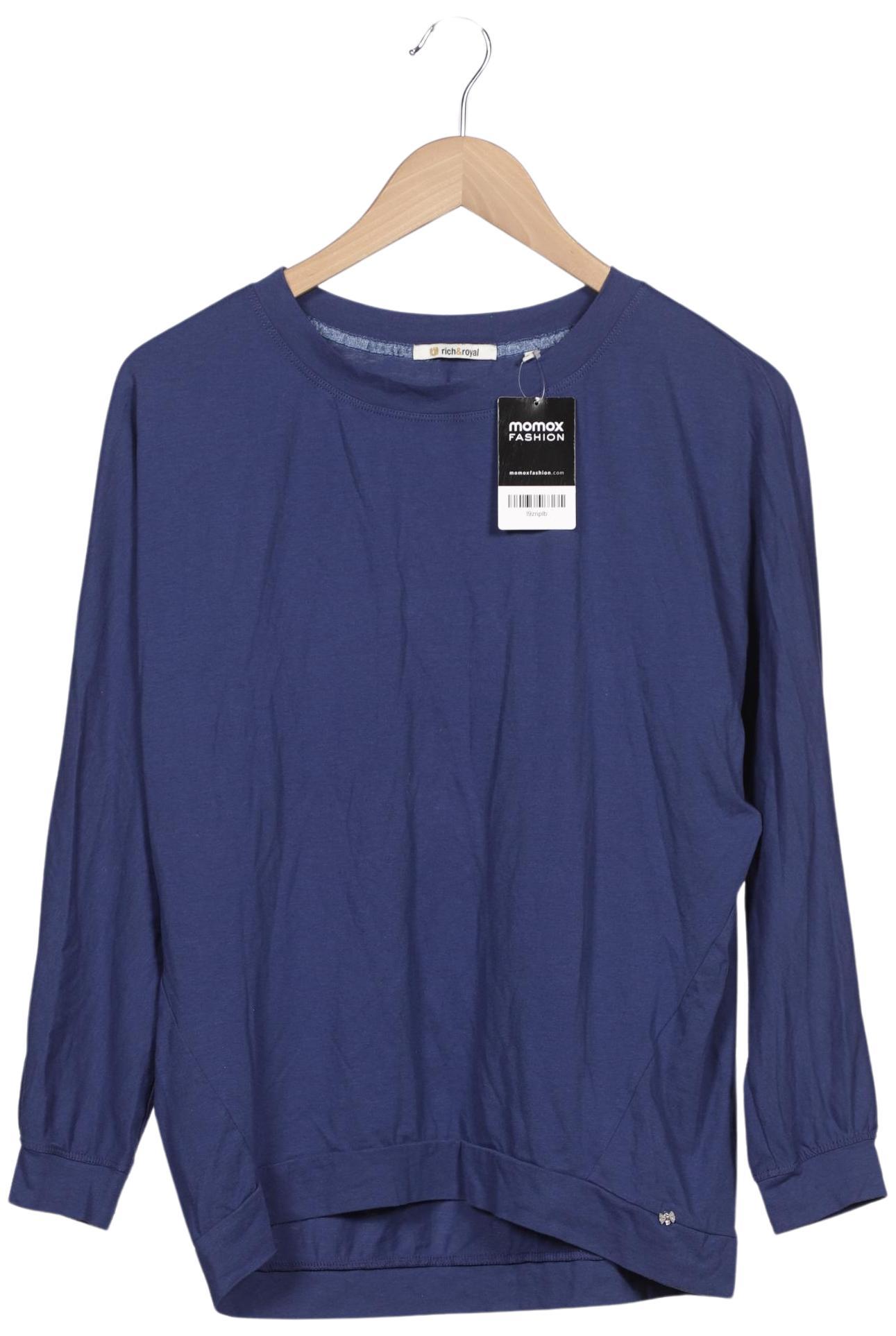 

Rich & Royal Damen Langarmshirt, marineblau, Gr. 38