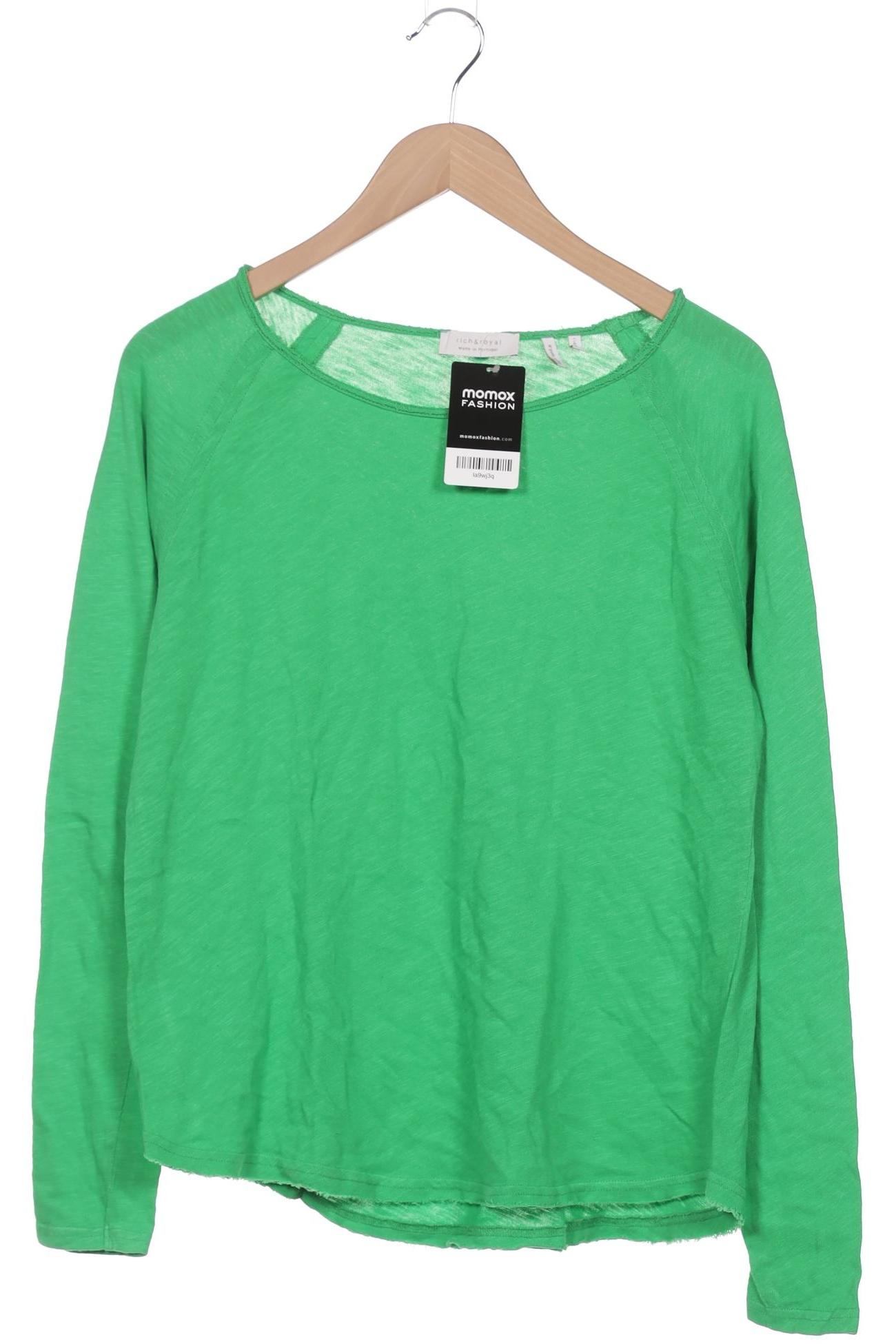 

Rich & Royal Damen Langarmshirt, grün, Gr. 38