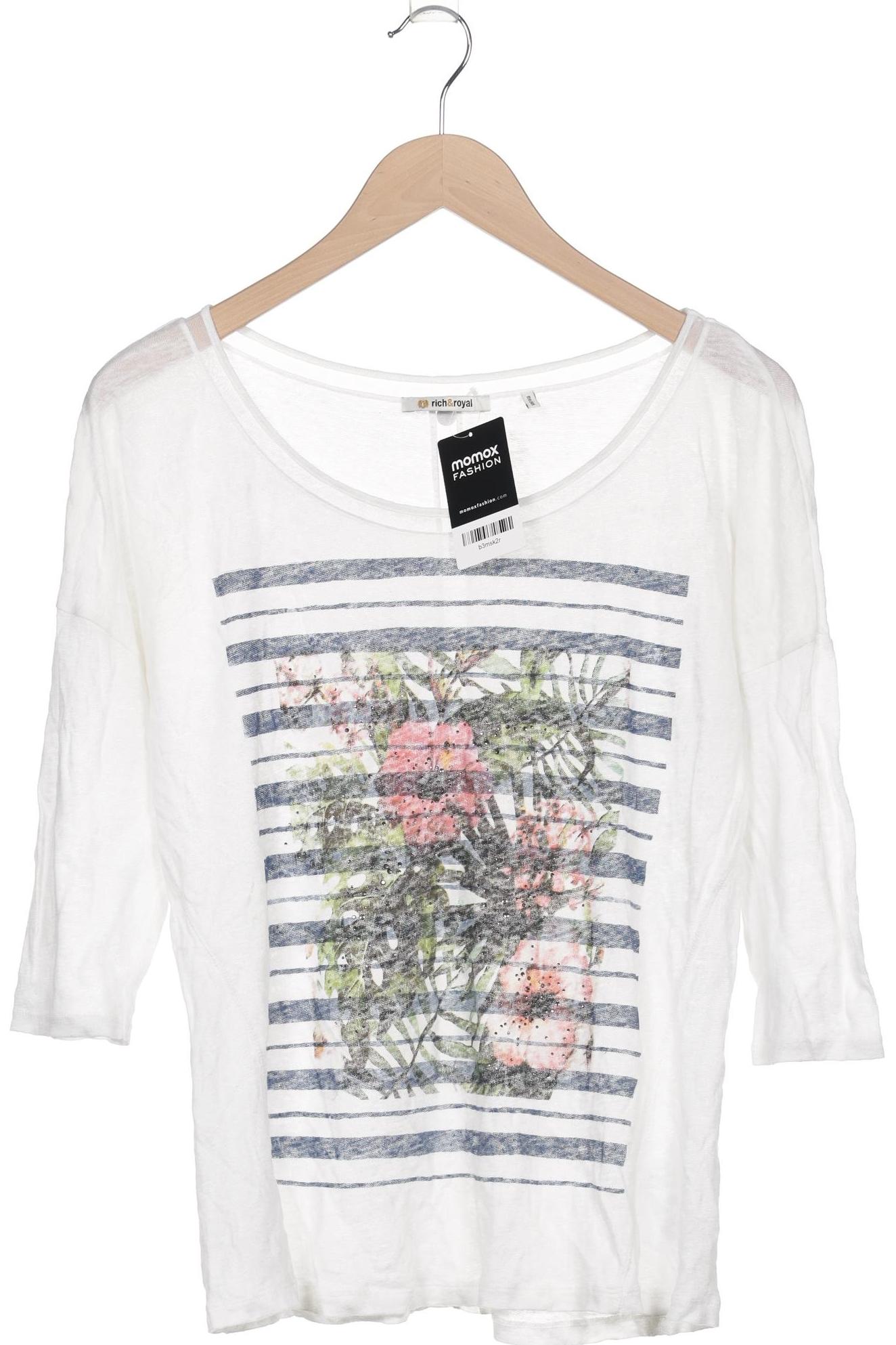 

Rich & Royal Damen Langarmshirt, grau, Gr. 38
