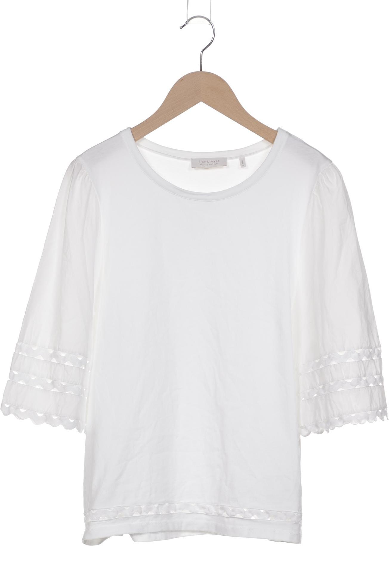 

Rich & Royal Damen T-Shirt, weiß, Gr. 42