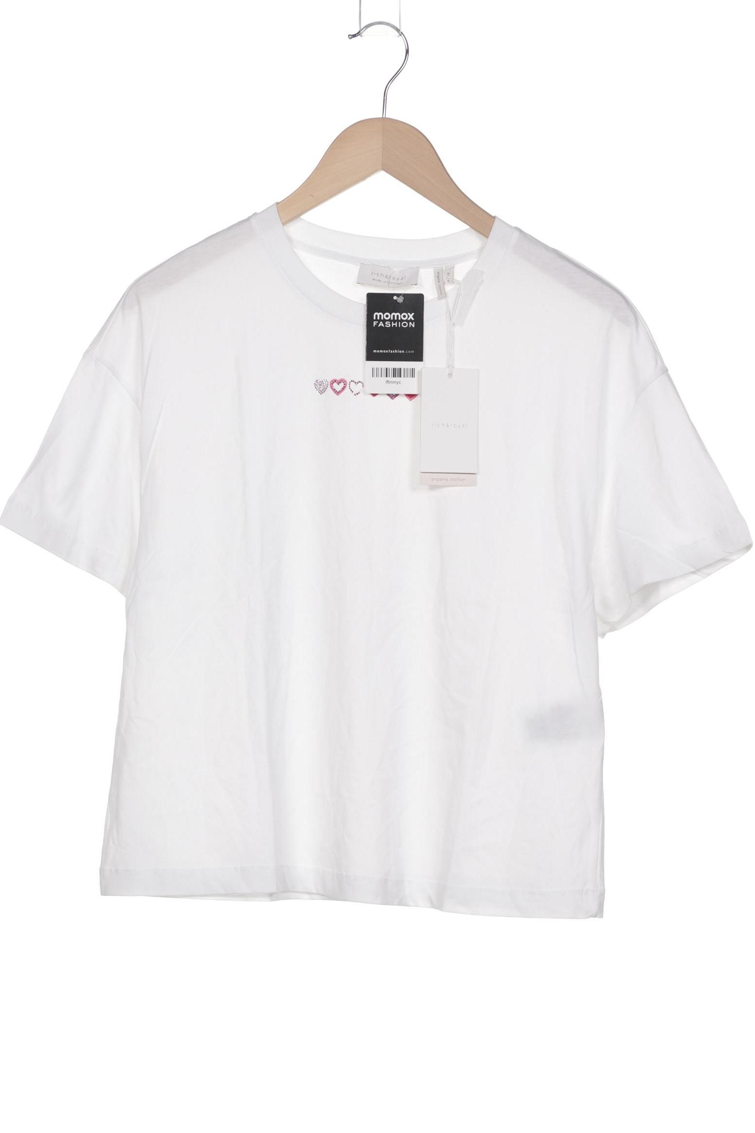 

Rich & Royal Damen T-Shirt, weiß, Gr. 42