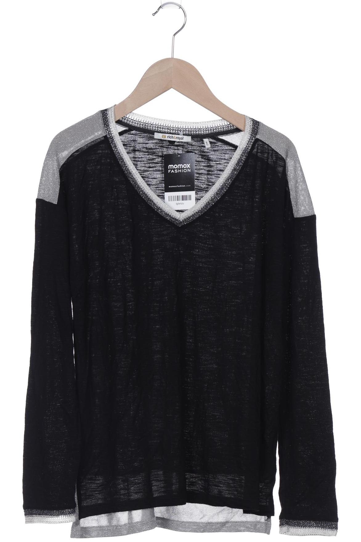 

Rich & Royal Damen Langarmshirt, schwarz, Gr. 36
