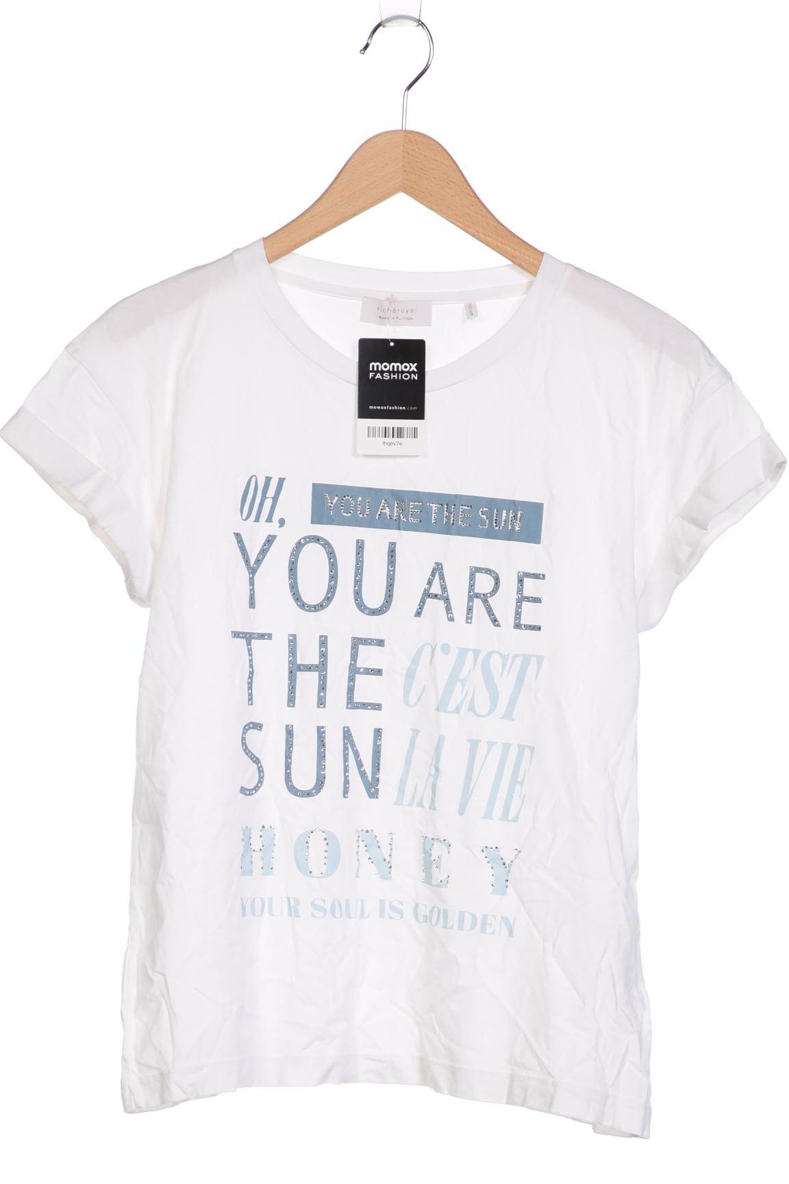 

Rich & Royal Damen T-Shirt, weiß, Gr. 38