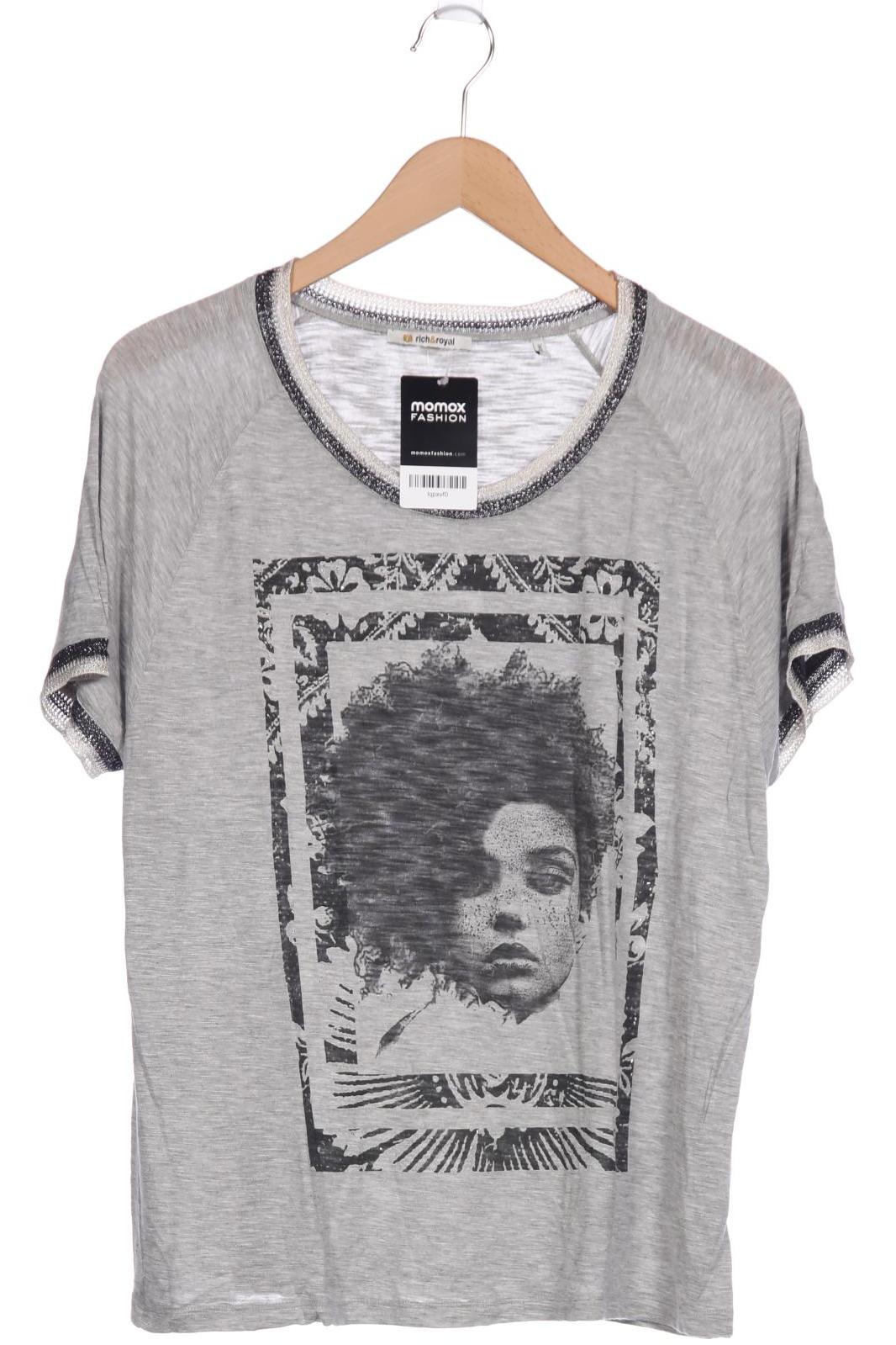 

Rich & Royal Damen T-Shirt, grau, Gr. 42