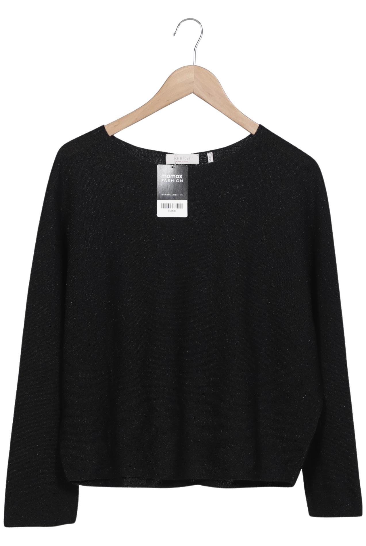 

Rich & Royal Damen Pullover, schwarz, Gr. 42