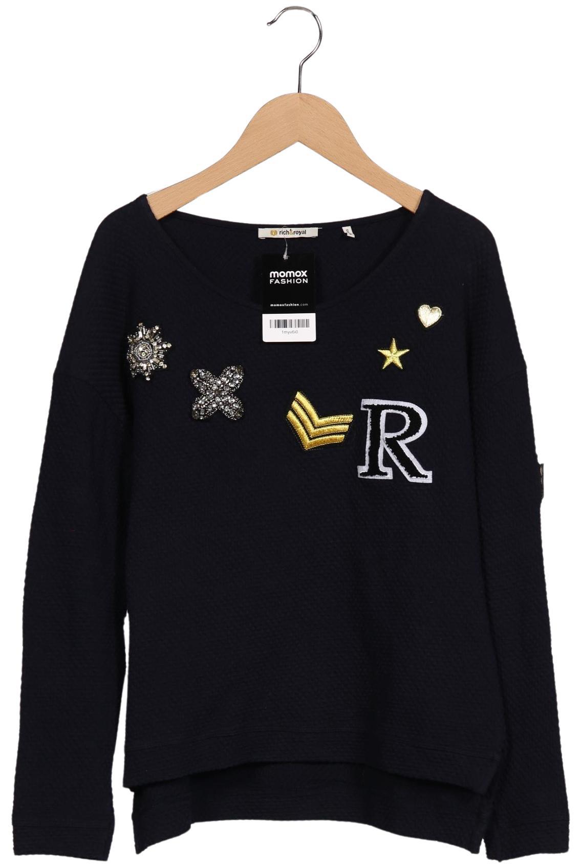 

Rich & Royal Damen Sweatshirt, marineblau, Gr. 38