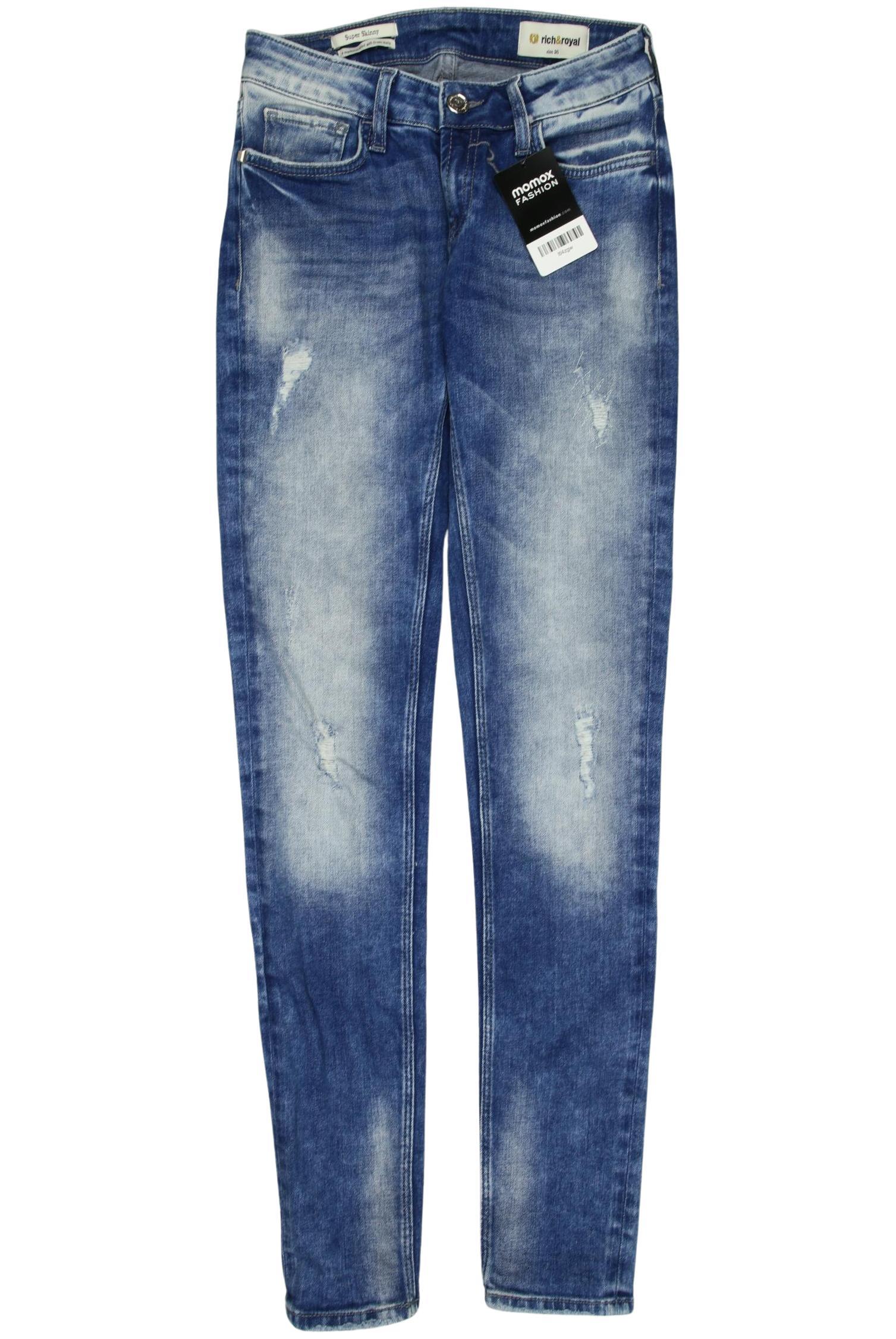 

Rich & Royal Damen Jeans, blau, Gr. 26