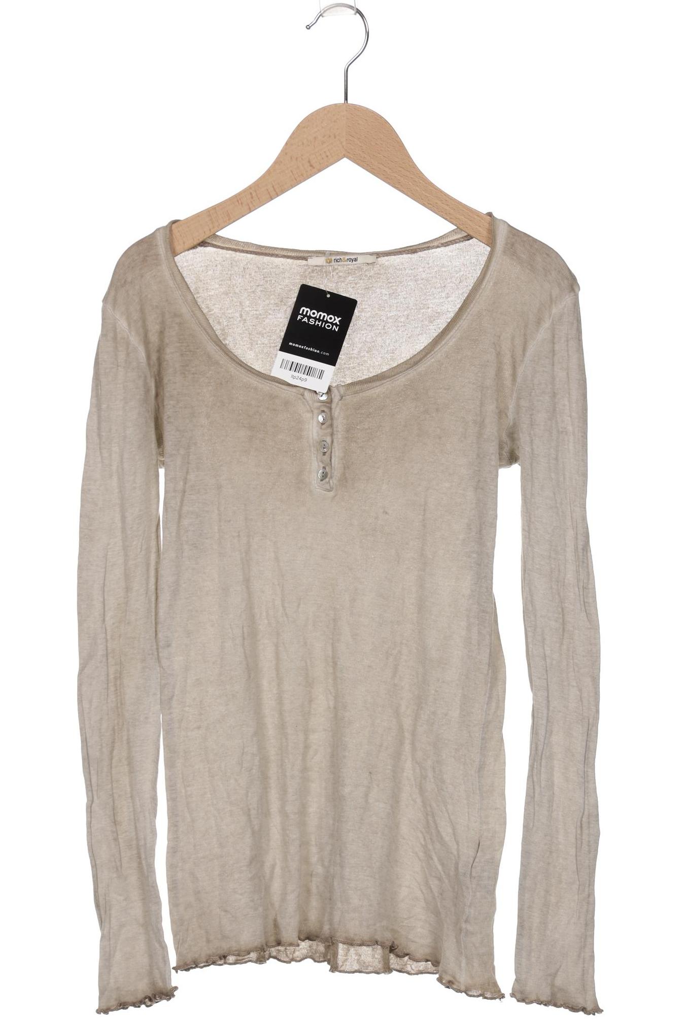 

Rich & Royal Damen Langarmshirt, beige, Gr. 36