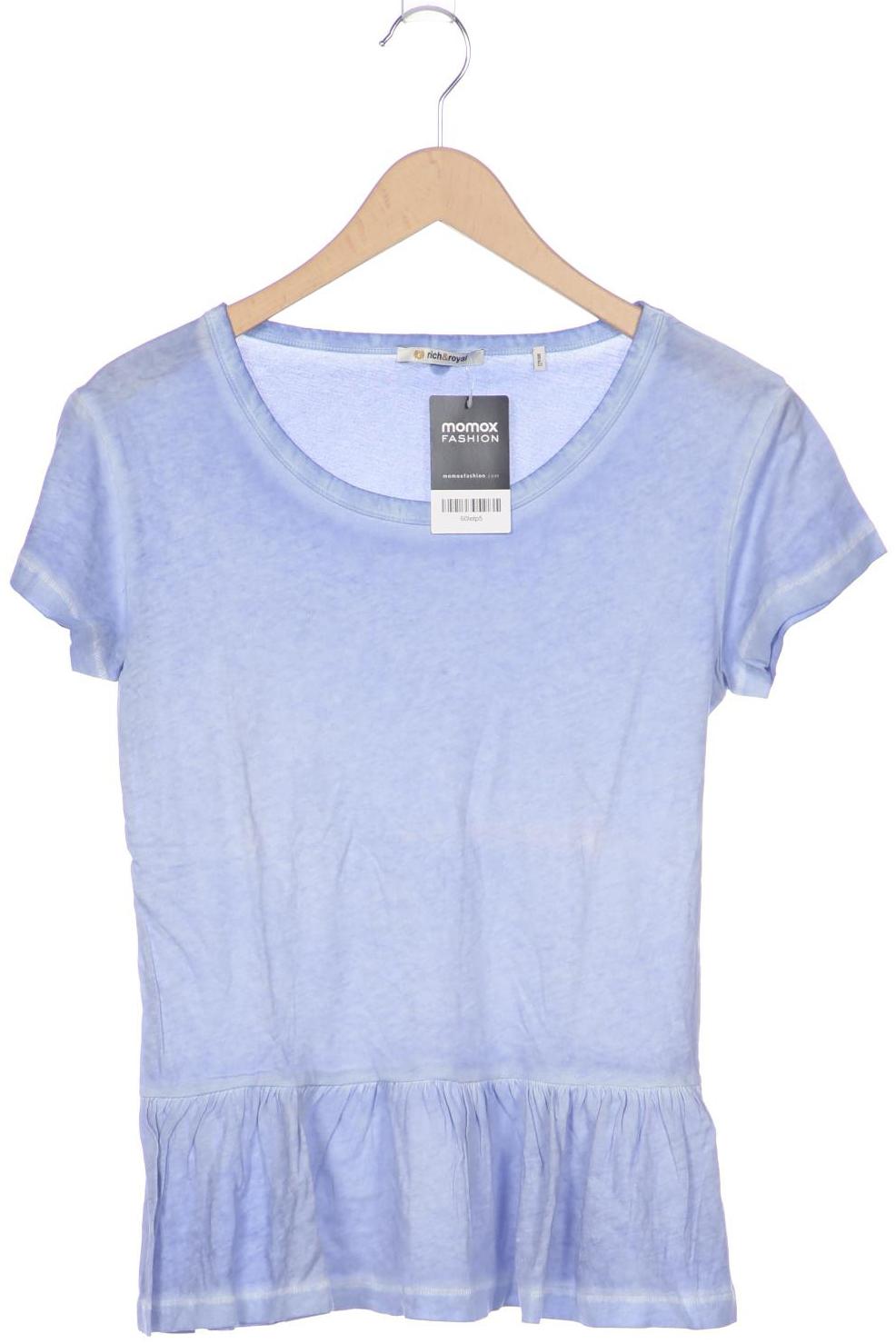 

Rich & Royal Damen T-Shirt, blau, Gr. 36
