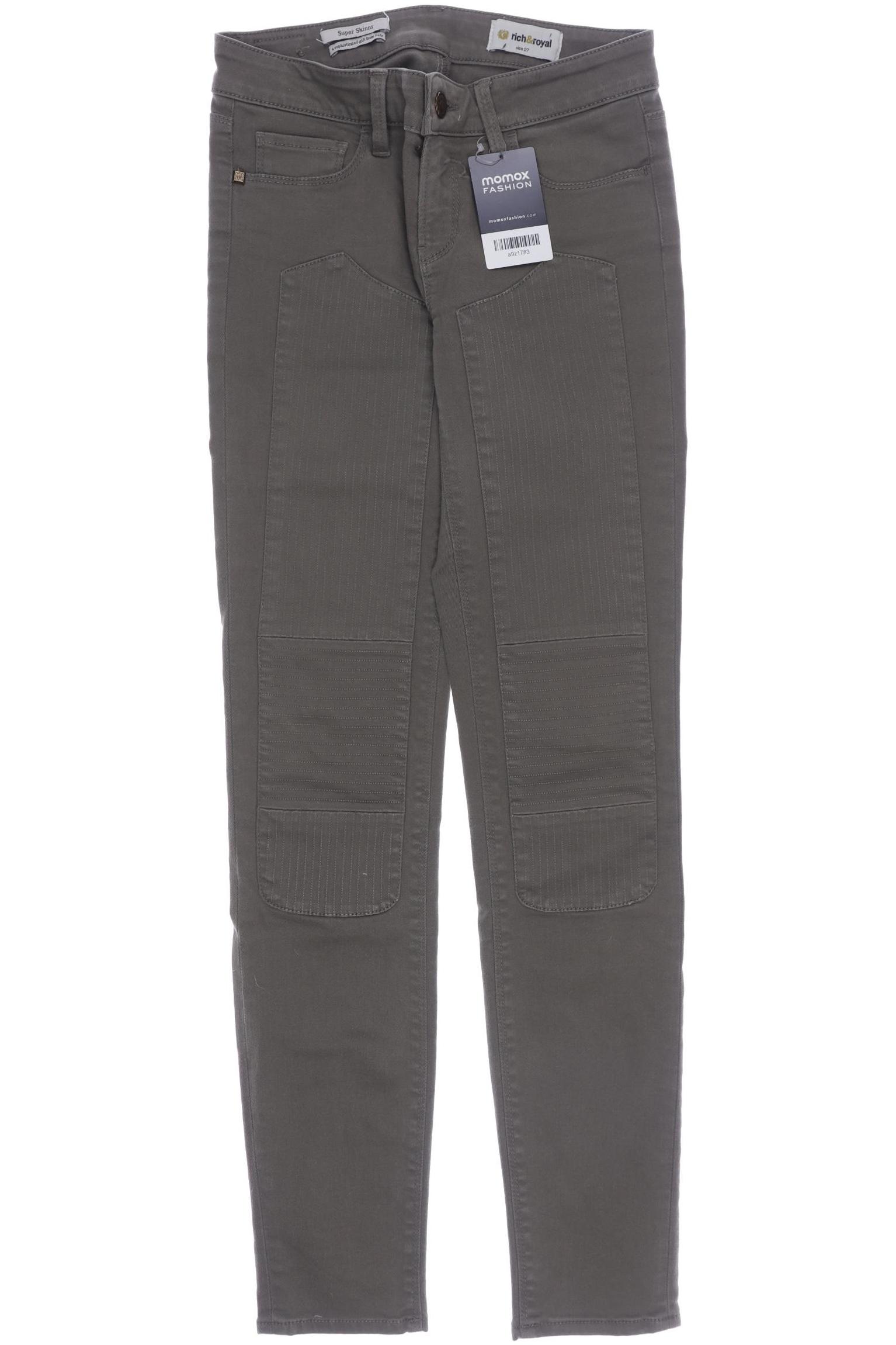 

Rich & Royal Damen Jeans, grün, Gr. 27