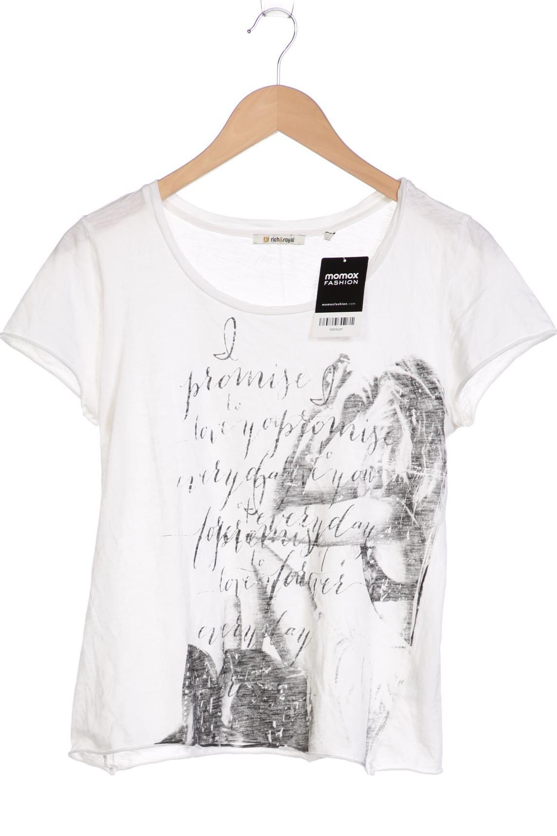 

Rich & Royal Damen T-Shirt, cremeweiß