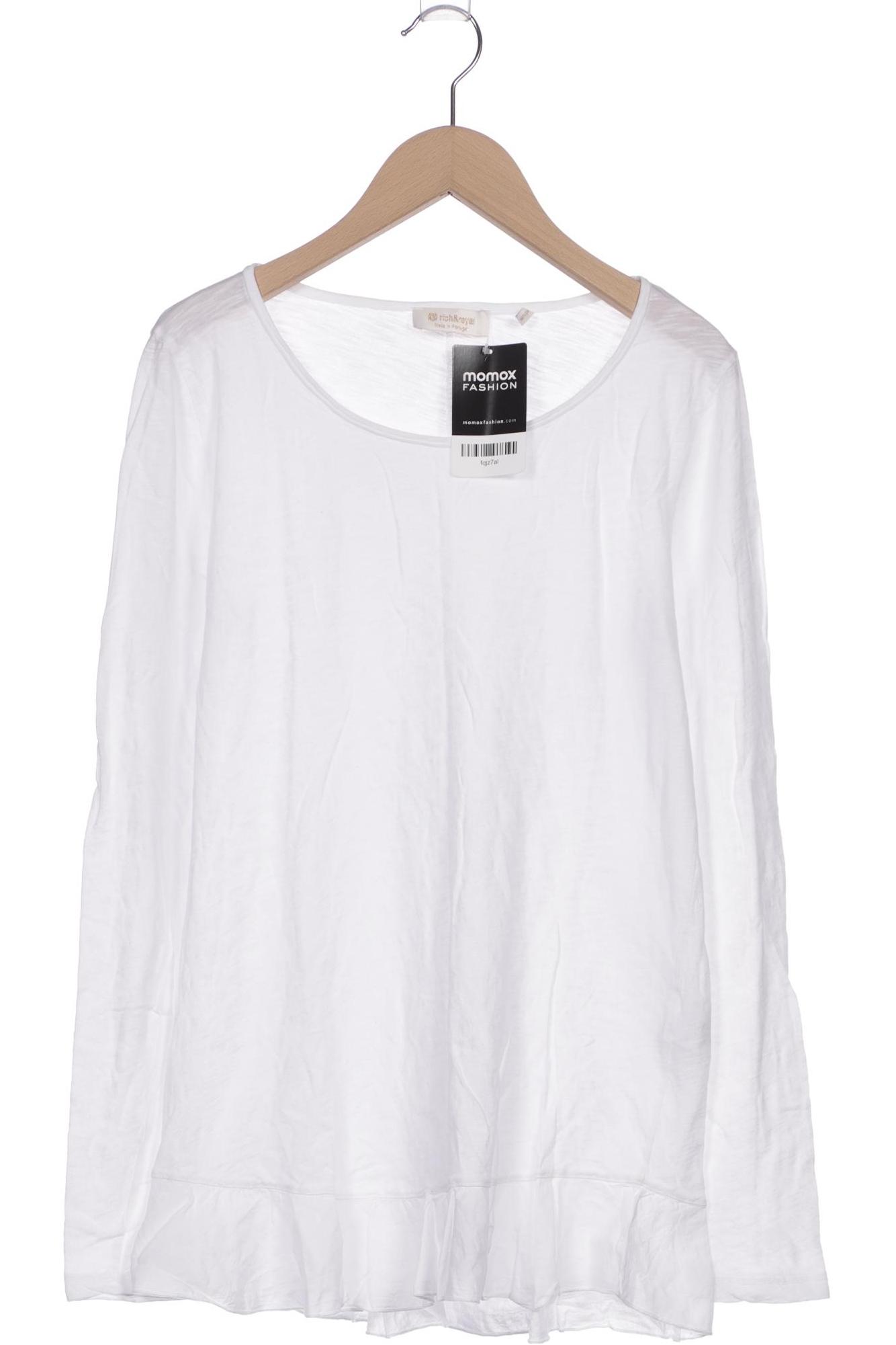 

Rich & Royal Damen Langarmshirt, weiß, Gr. 38