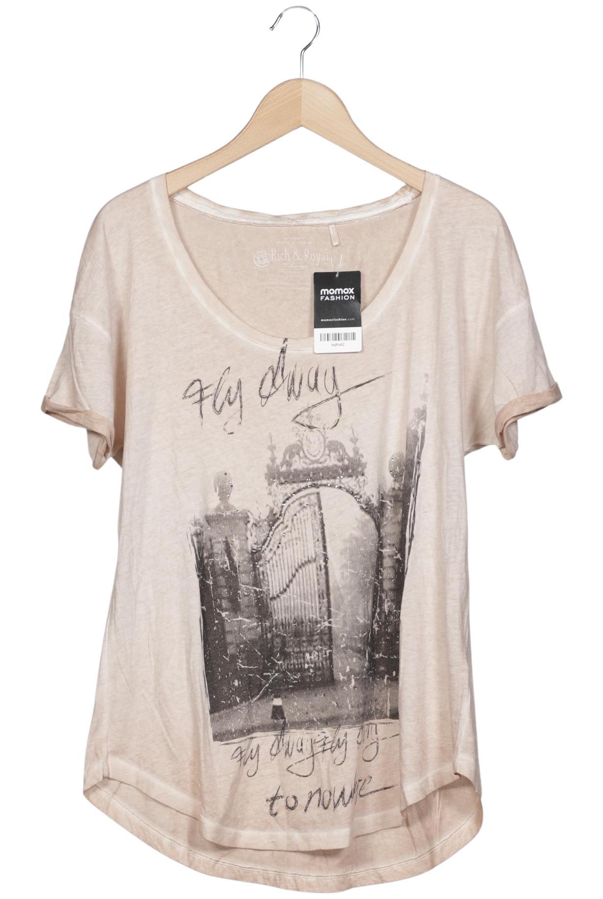 

Rich & Royal Damen T-Shirt, beige, Gr. 44