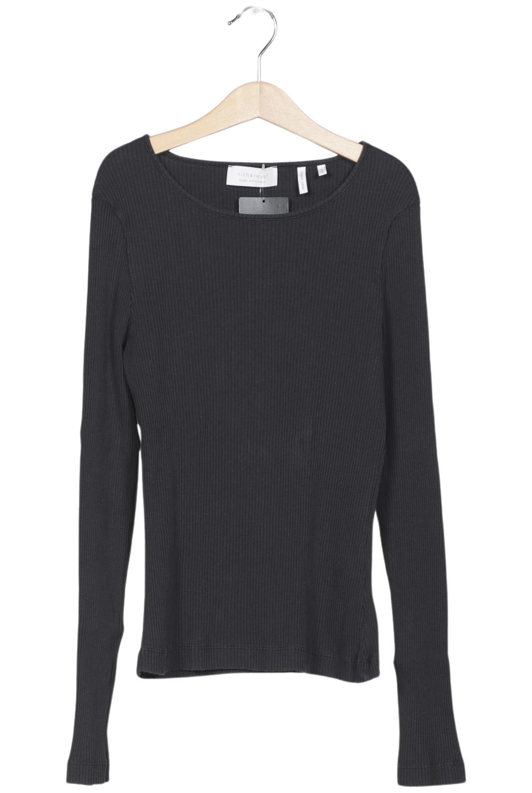 

Rich & Royal Damen Langarmshirt, grau, Gr. 36