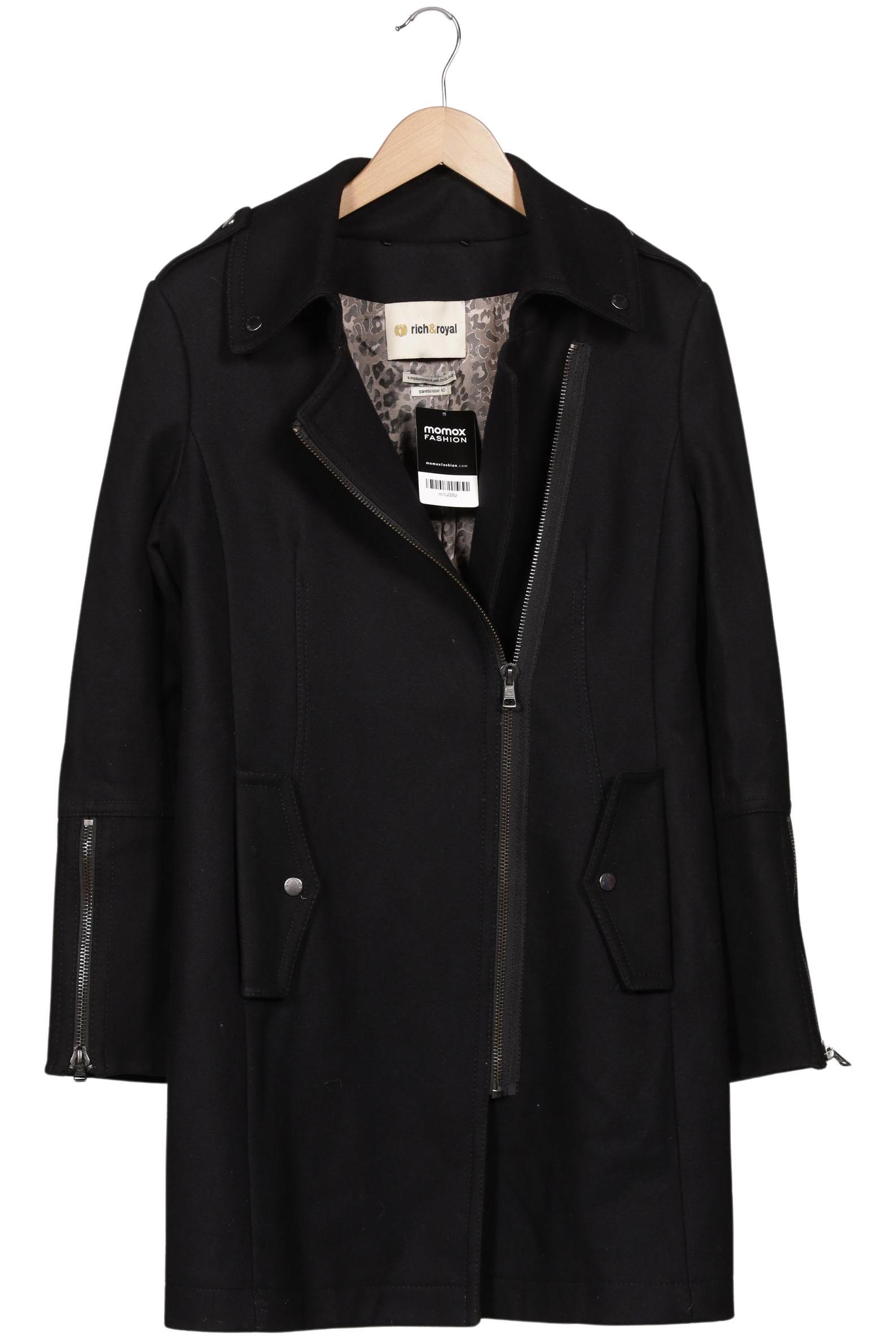 

Rich & Royal Damen Mantel, schwarz, Gr. 40