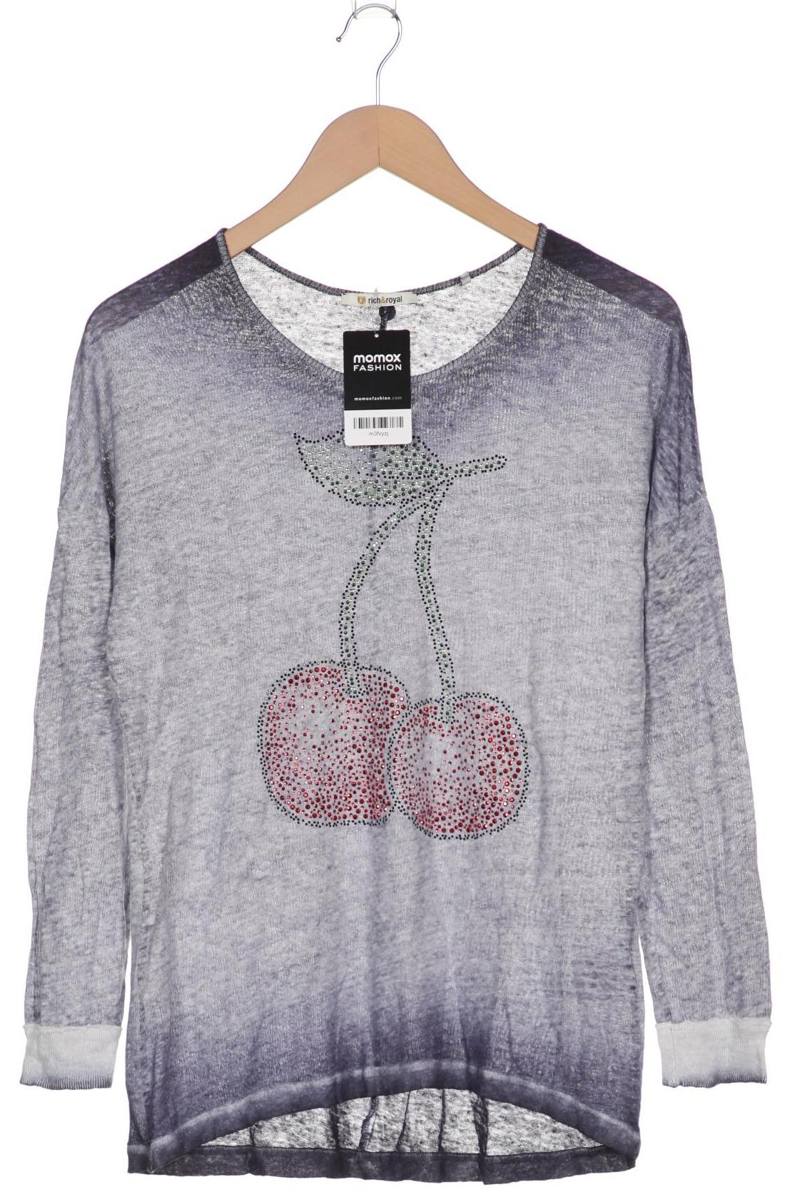 

Rich & Royal Damen Pullover, blau, Gr. 36