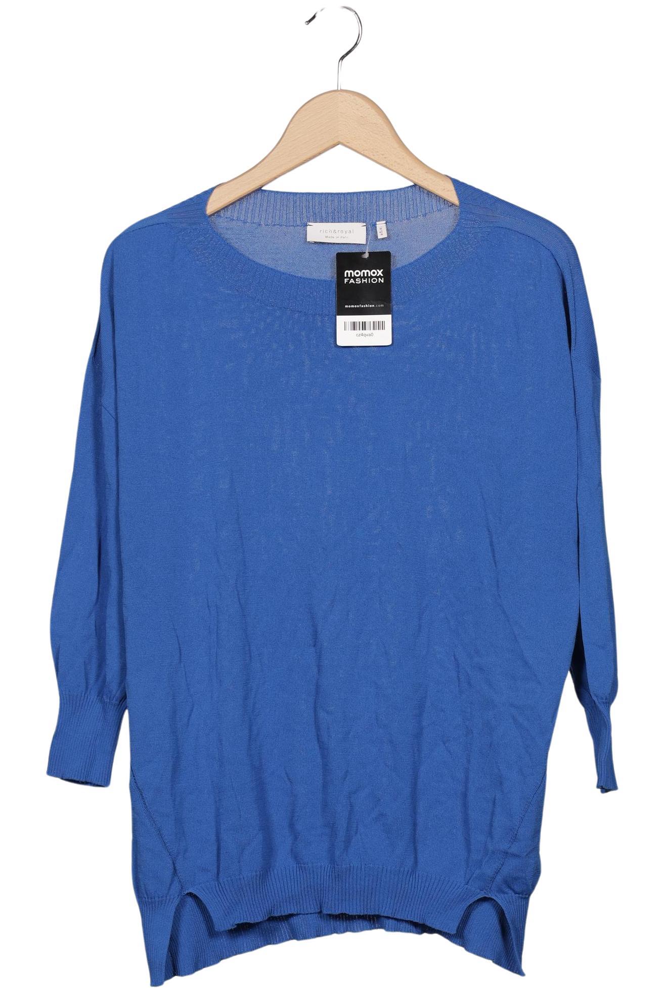

Rich & Royal Damen Pullover, blau, Gr. 42
