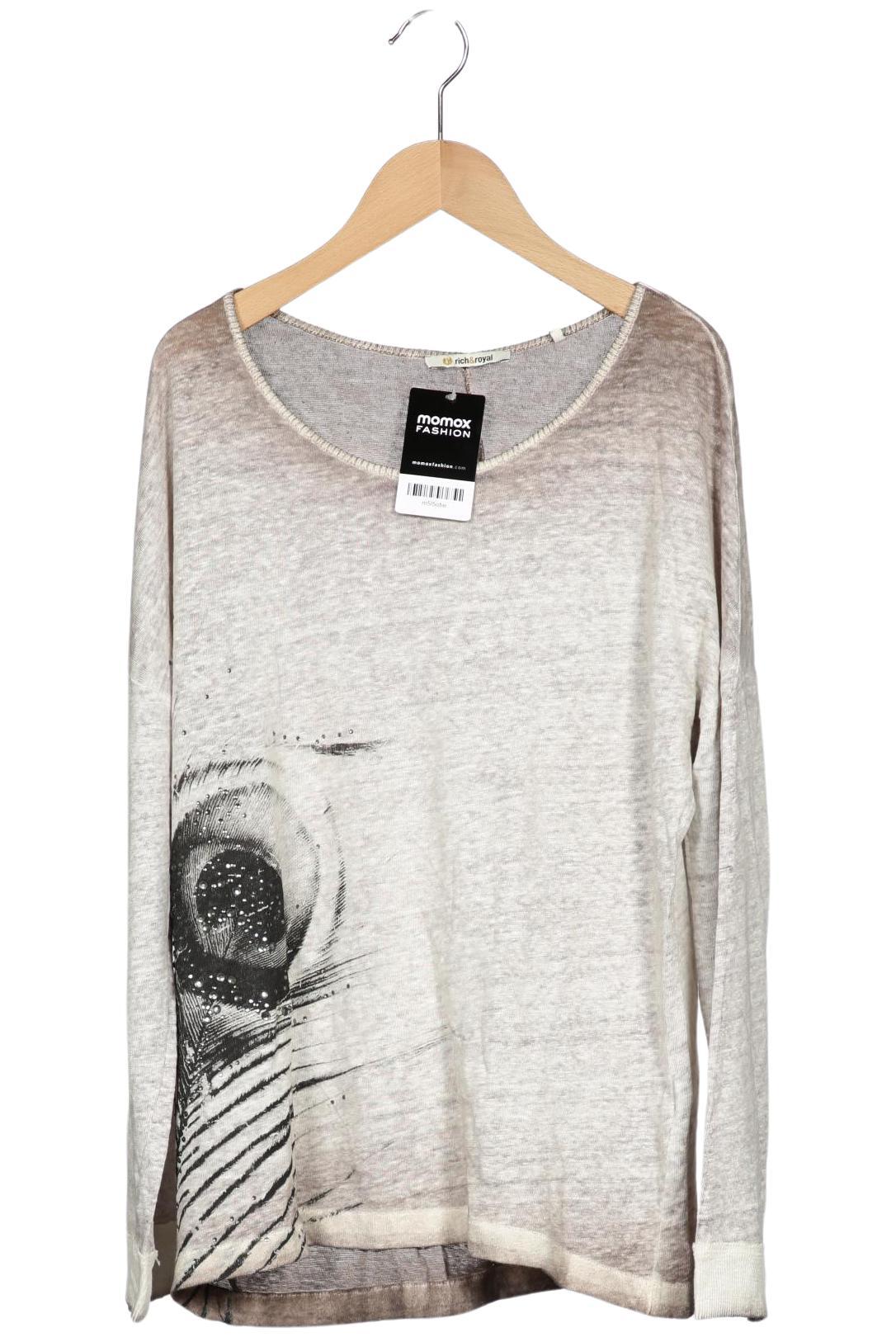 

Rich & Royal Damen Pullover, grau, Gr. 36