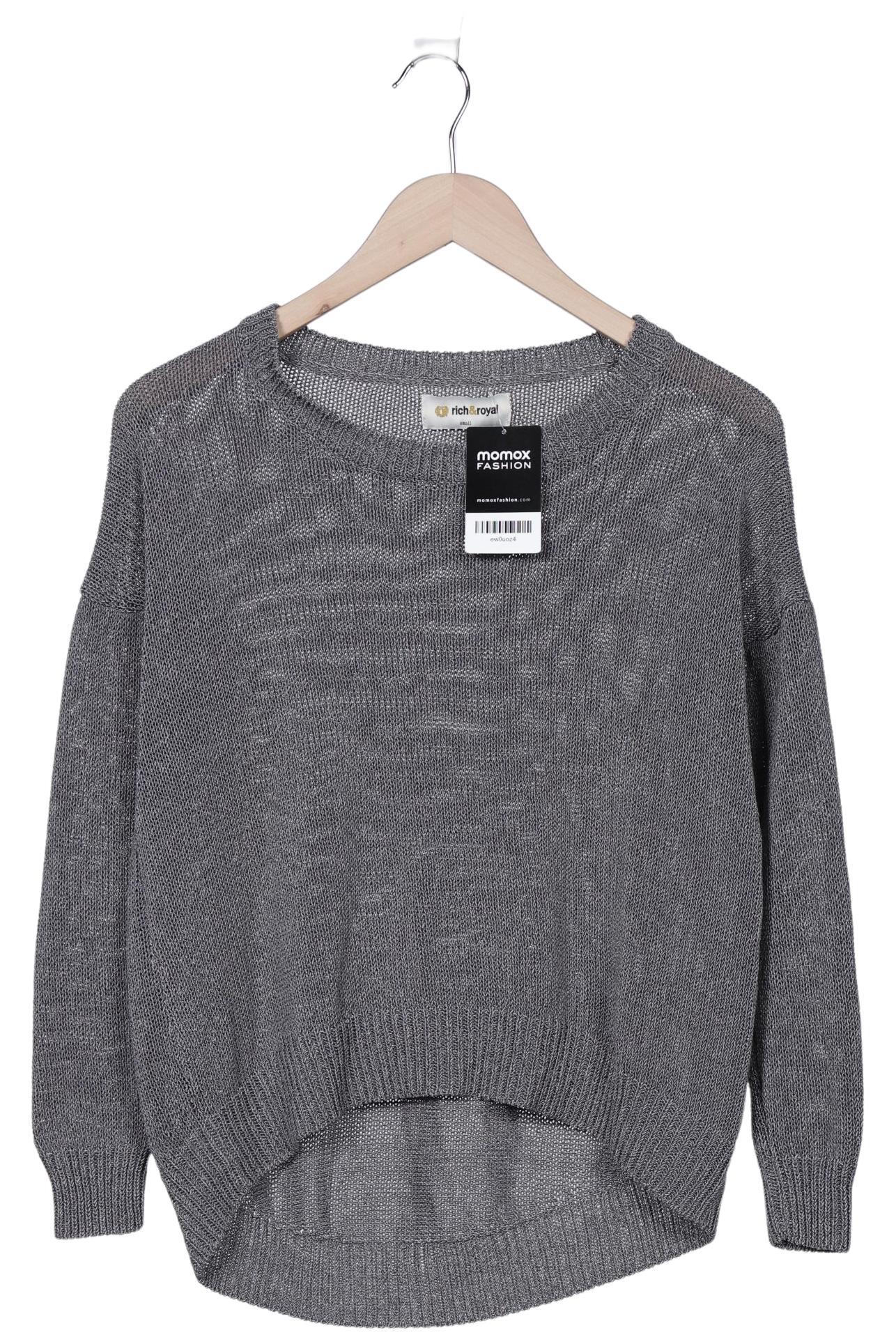 

Rich & Royal Damen Pullover, grau, Gr. 36