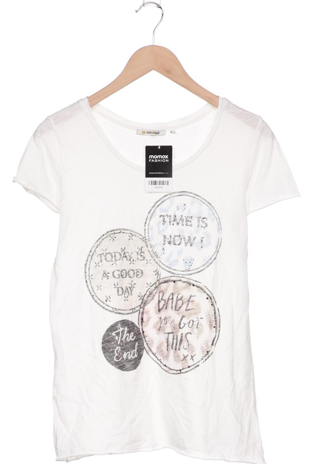 

Rich & Royal Damen T-Shirt, weiß, Gr. 36