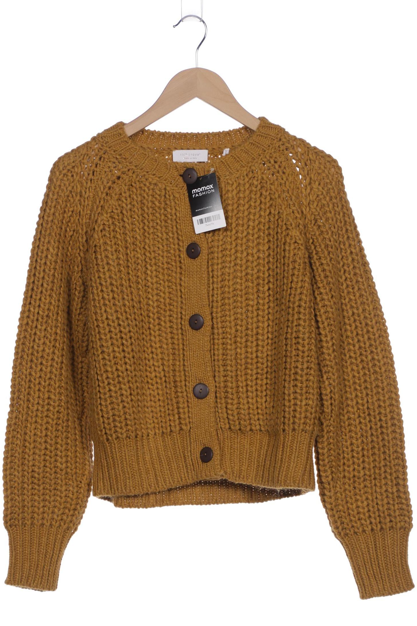 

Rich & Royal Damen Strickjacke, orange, Gr. 36