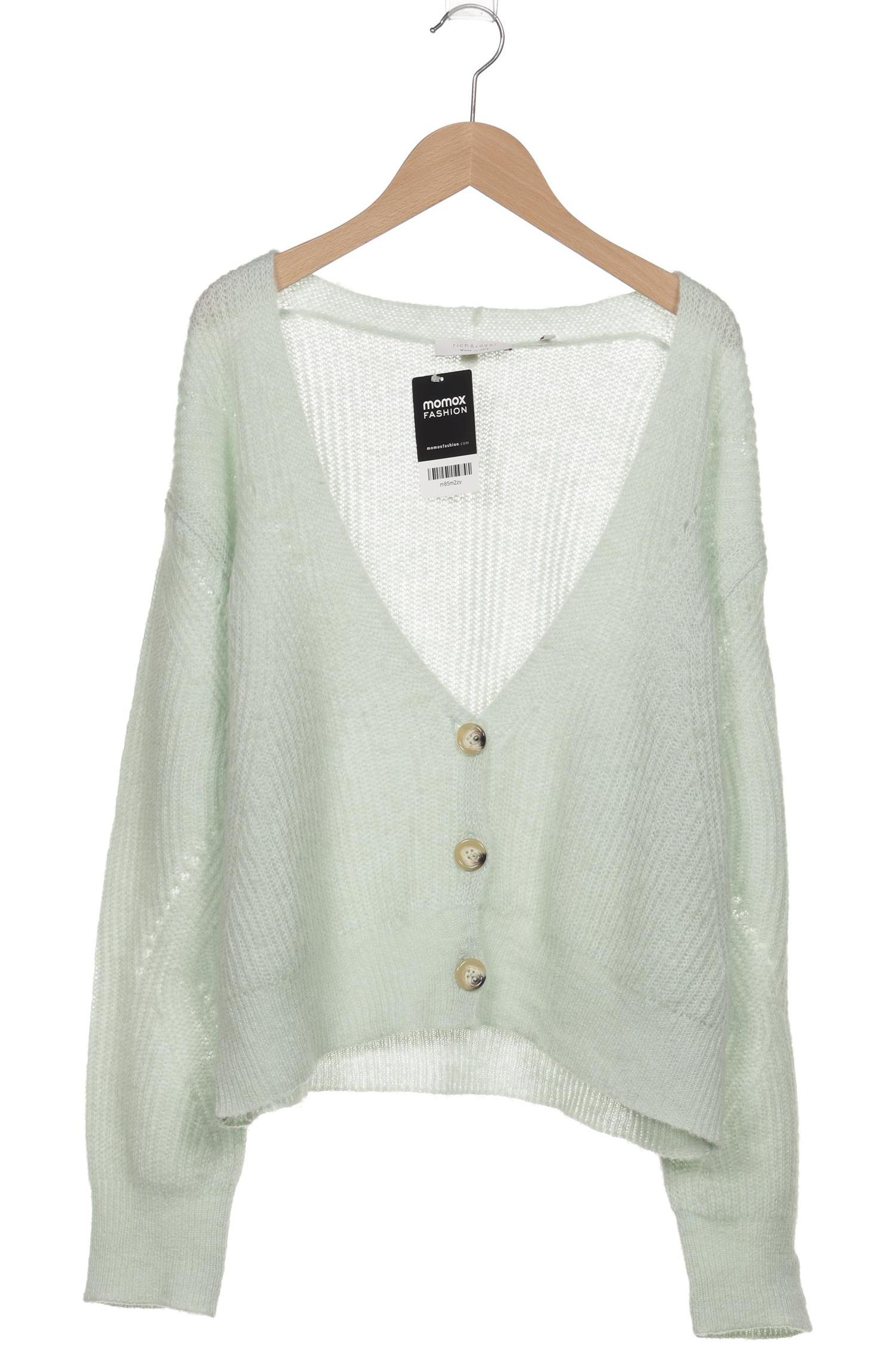 

Rich & Royal Damen Strickjacke, hellgrün, Gr. 42