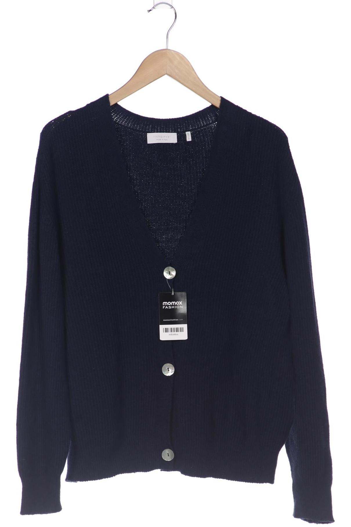 

Rich & Royal Damen Strickjacke, marineblau, Gr. 38