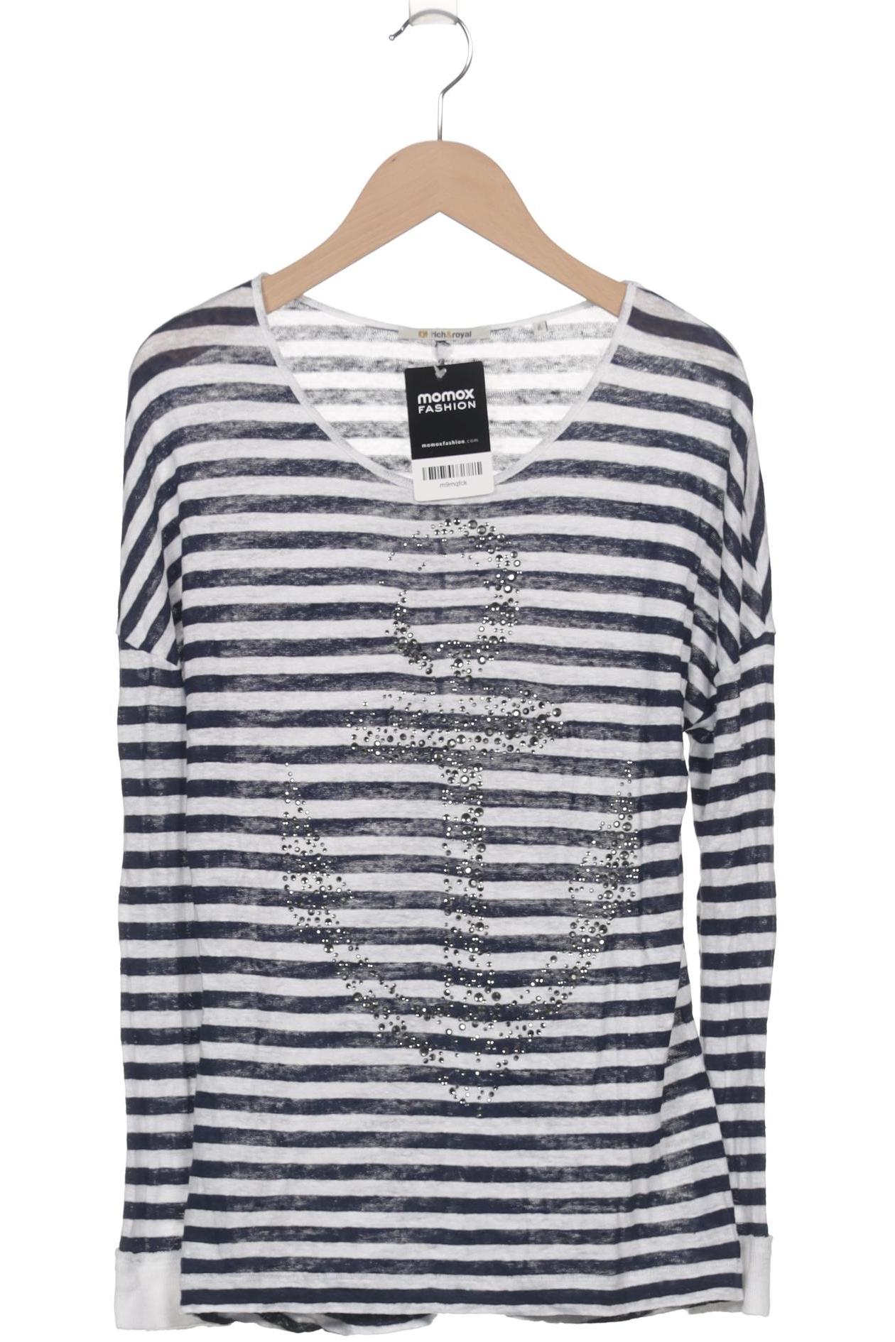 

Rich & Royal Damen Langarmshirt, marineblau, Gr. 34