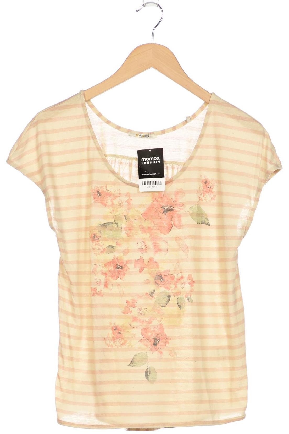 

Rich & Royal Damen T-Shirt, beige, Gr. 38