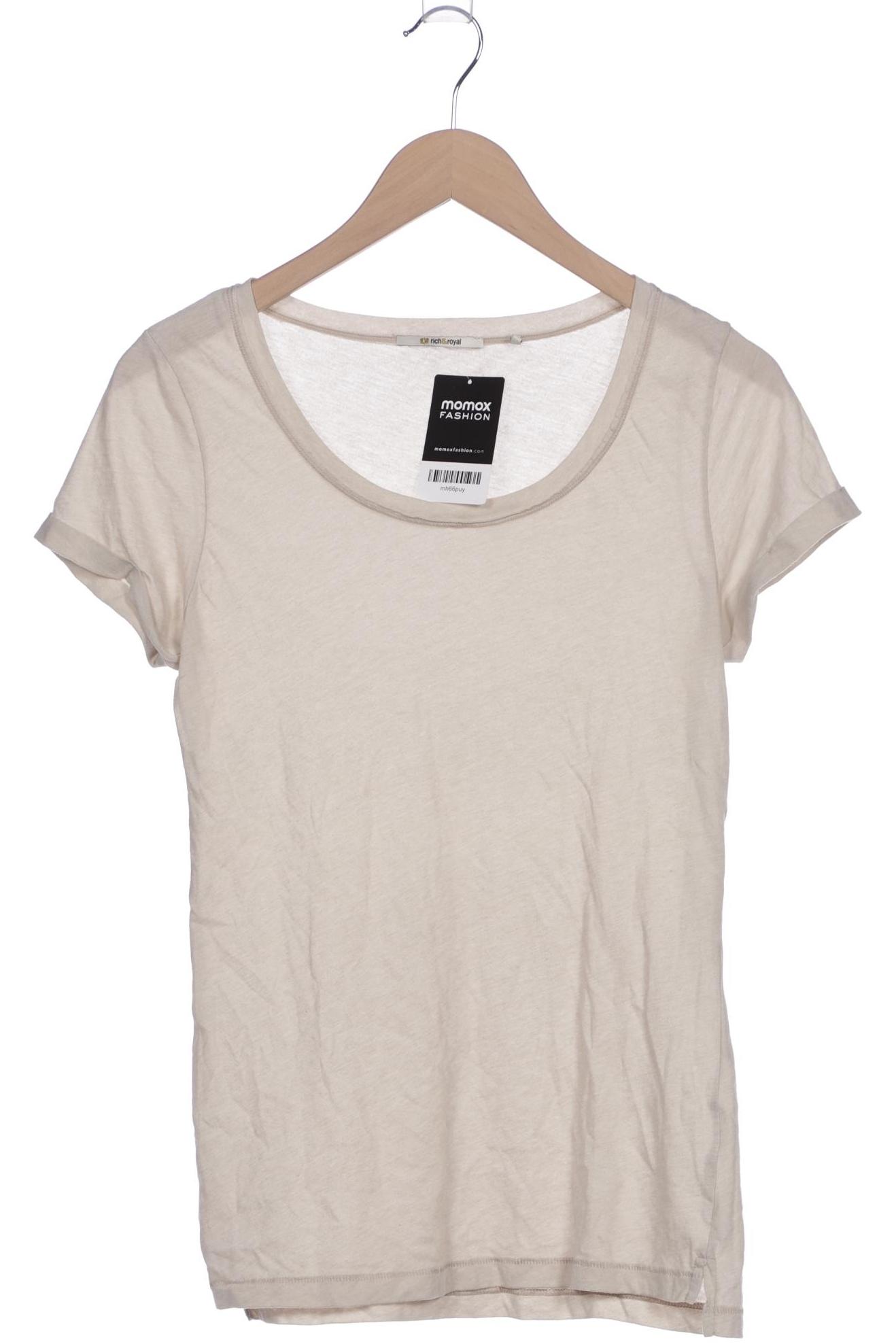 

Rich & Royal Damen T-Shirt, beige, Gr. 36