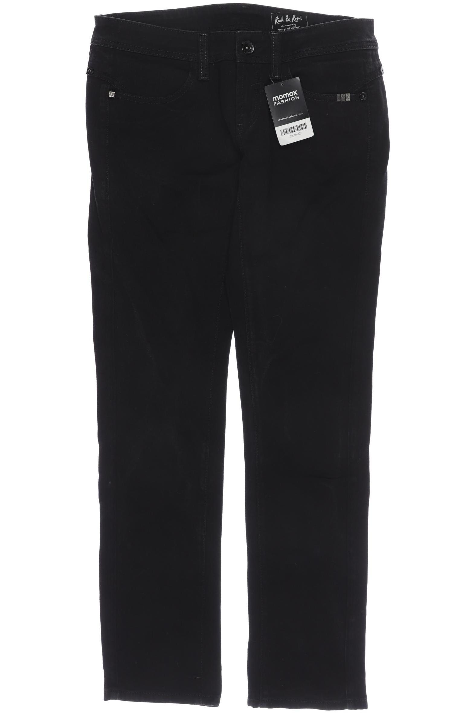 

Rich & Royal Damen Jeans, schwarz, Gr. 29