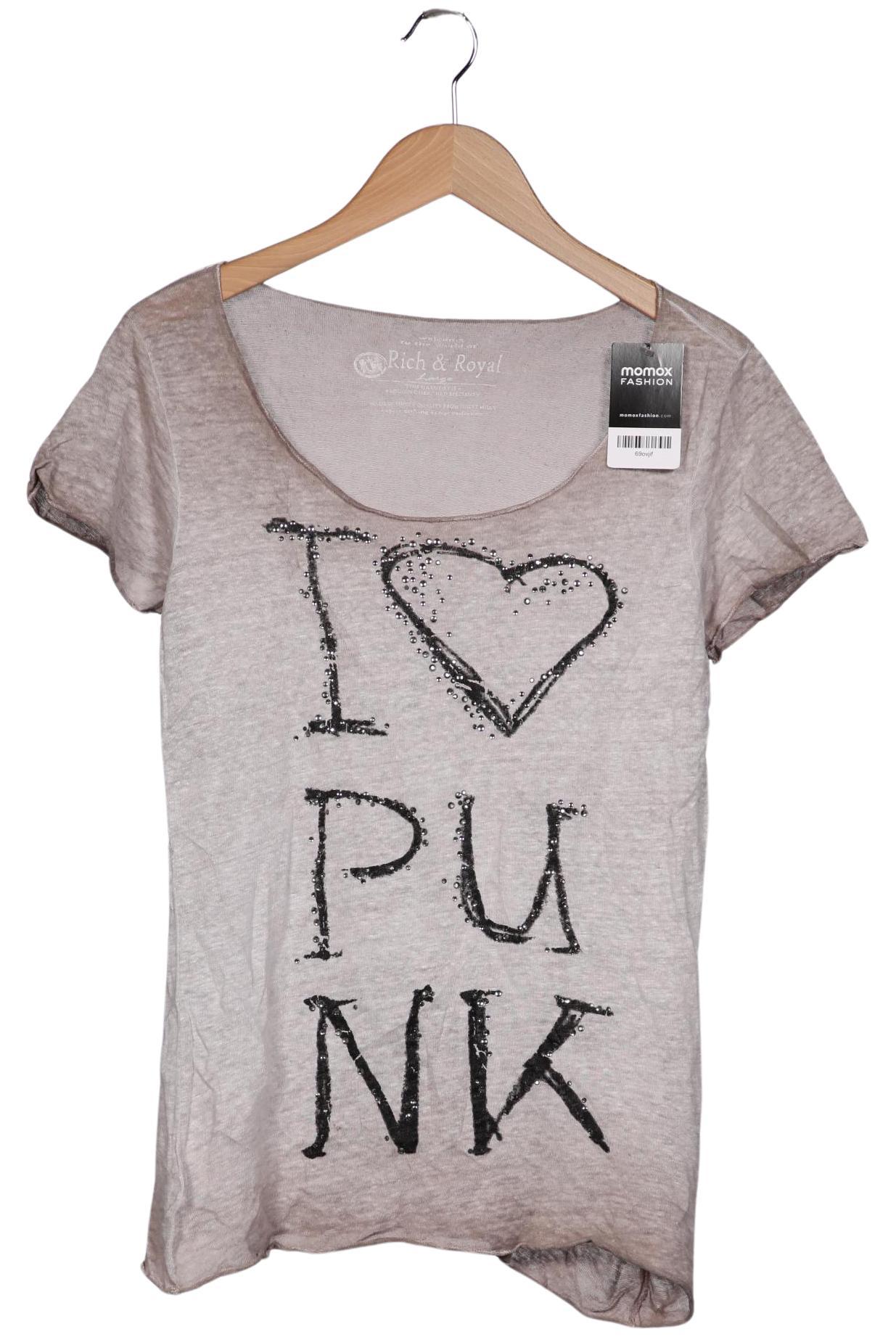 

Rich & Royal Damen T-Shirt, grau, Gr. 42