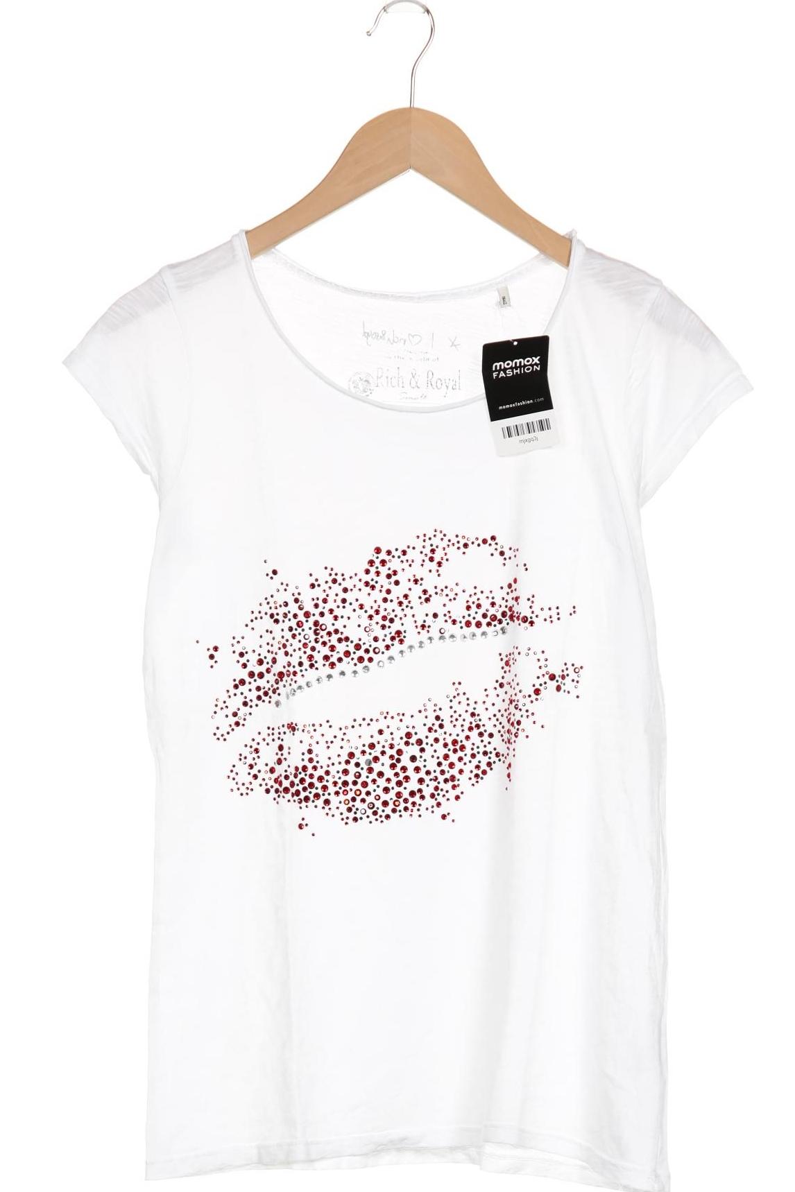 

Rich & Royal Damen T-Shirt, weiß, Gr. 36