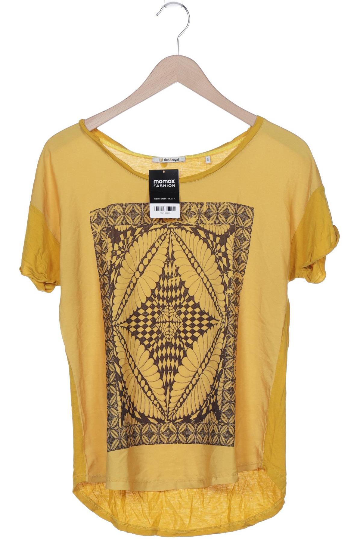 

Rich & Royal Damen T-Shirt, gelb, Gr. 42