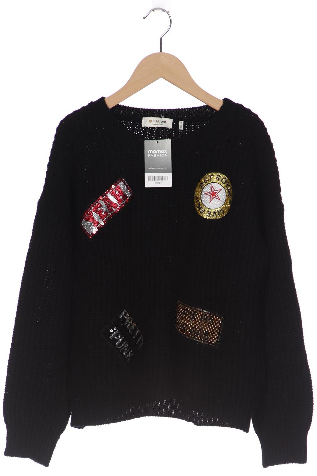 

Rich&Royal Damen Pullover, schwarz