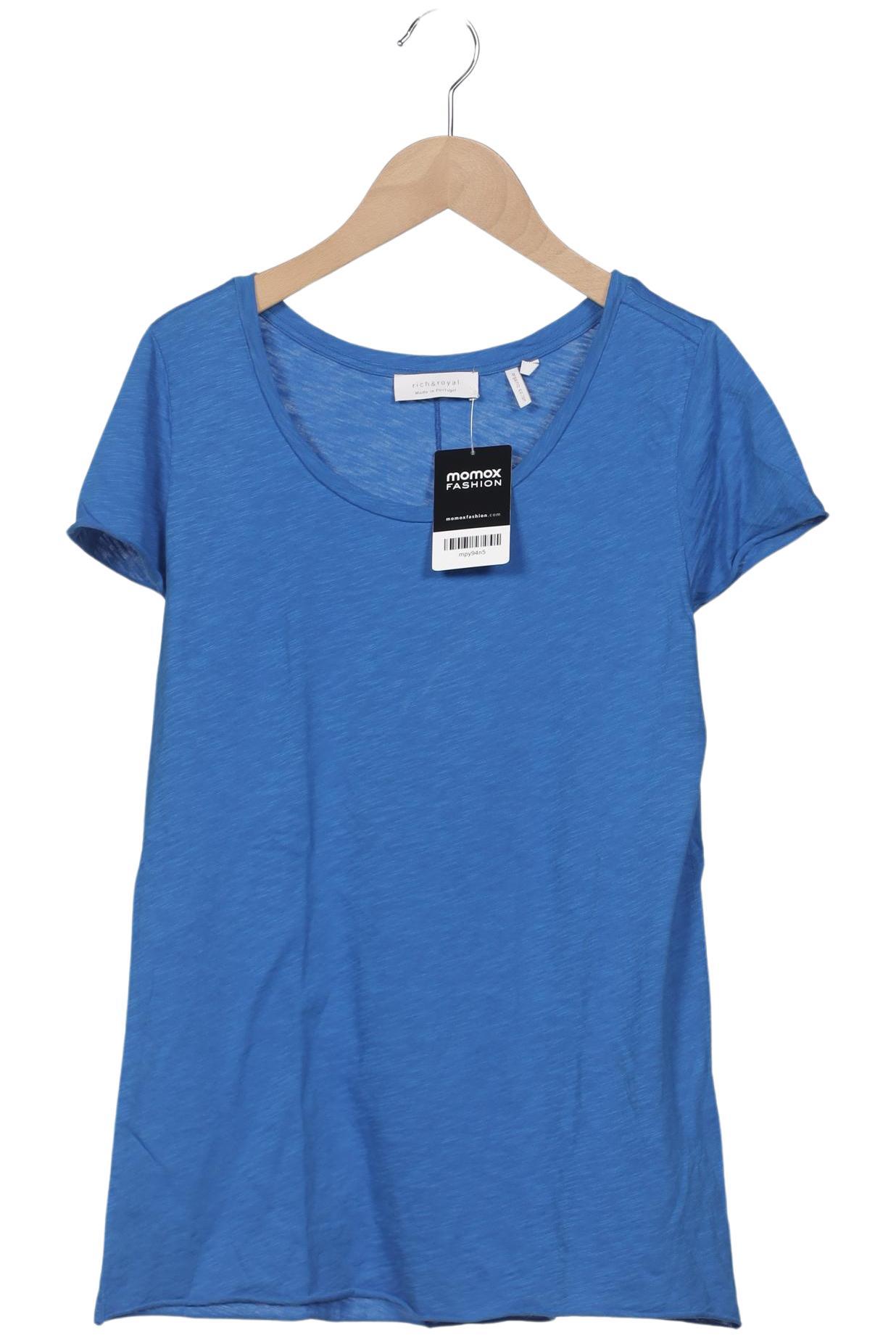

Rich & Royal Damen T-Shirt, blau, Gr. 34