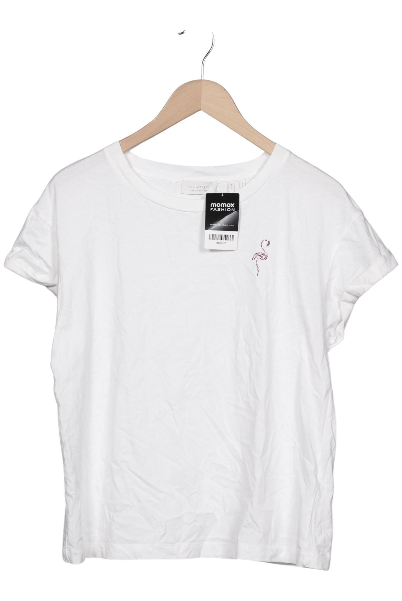 

Rich & Royal Damen T-Shirt, weiß, Gr. 36