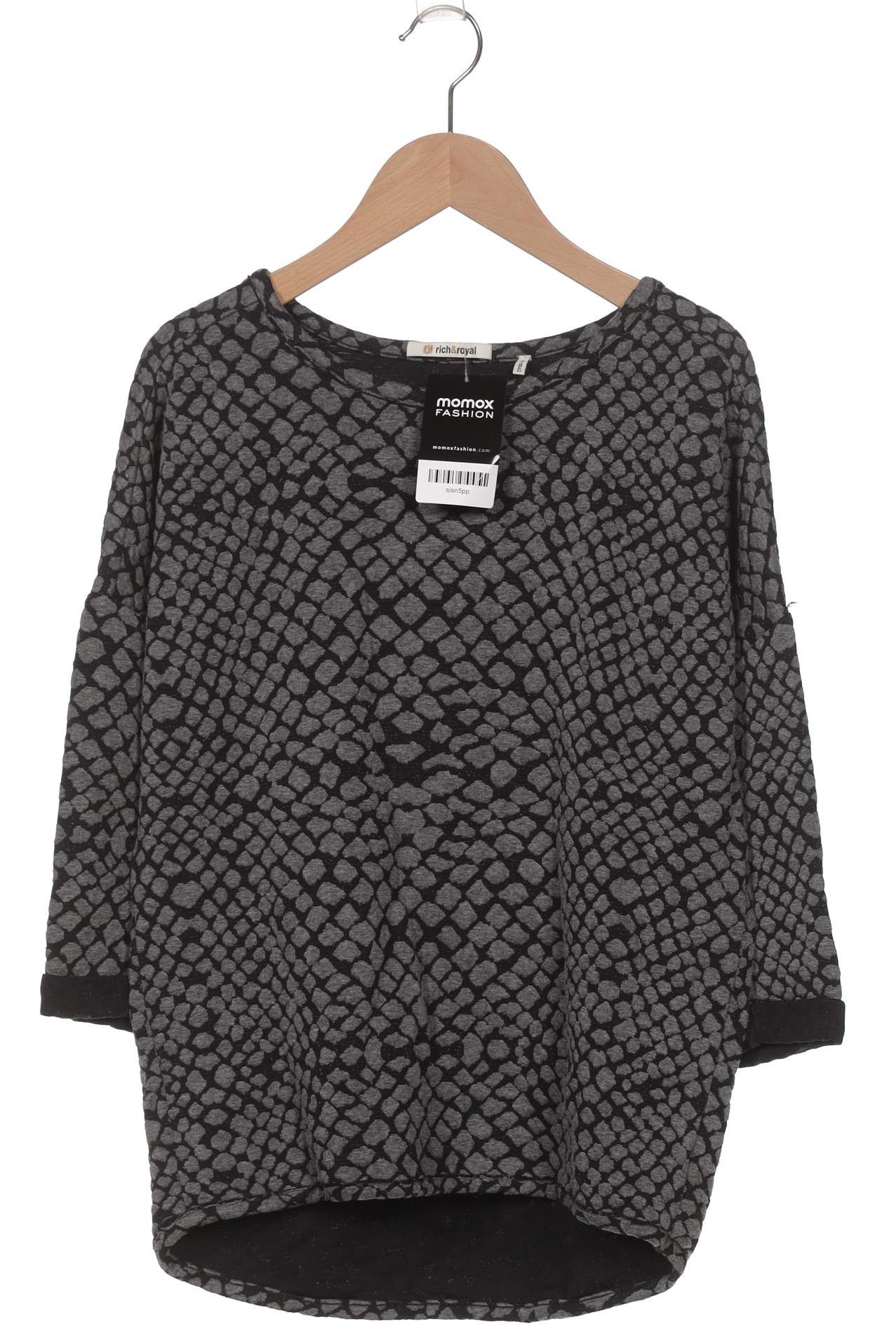 

Rich & Royal Damen Pullover, grau, Gr. 34