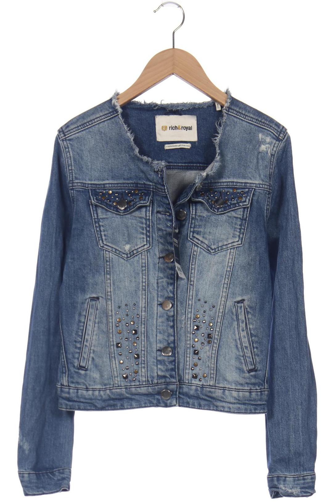 

Rich & Royal Damen Jacke, blau, Gr. 36