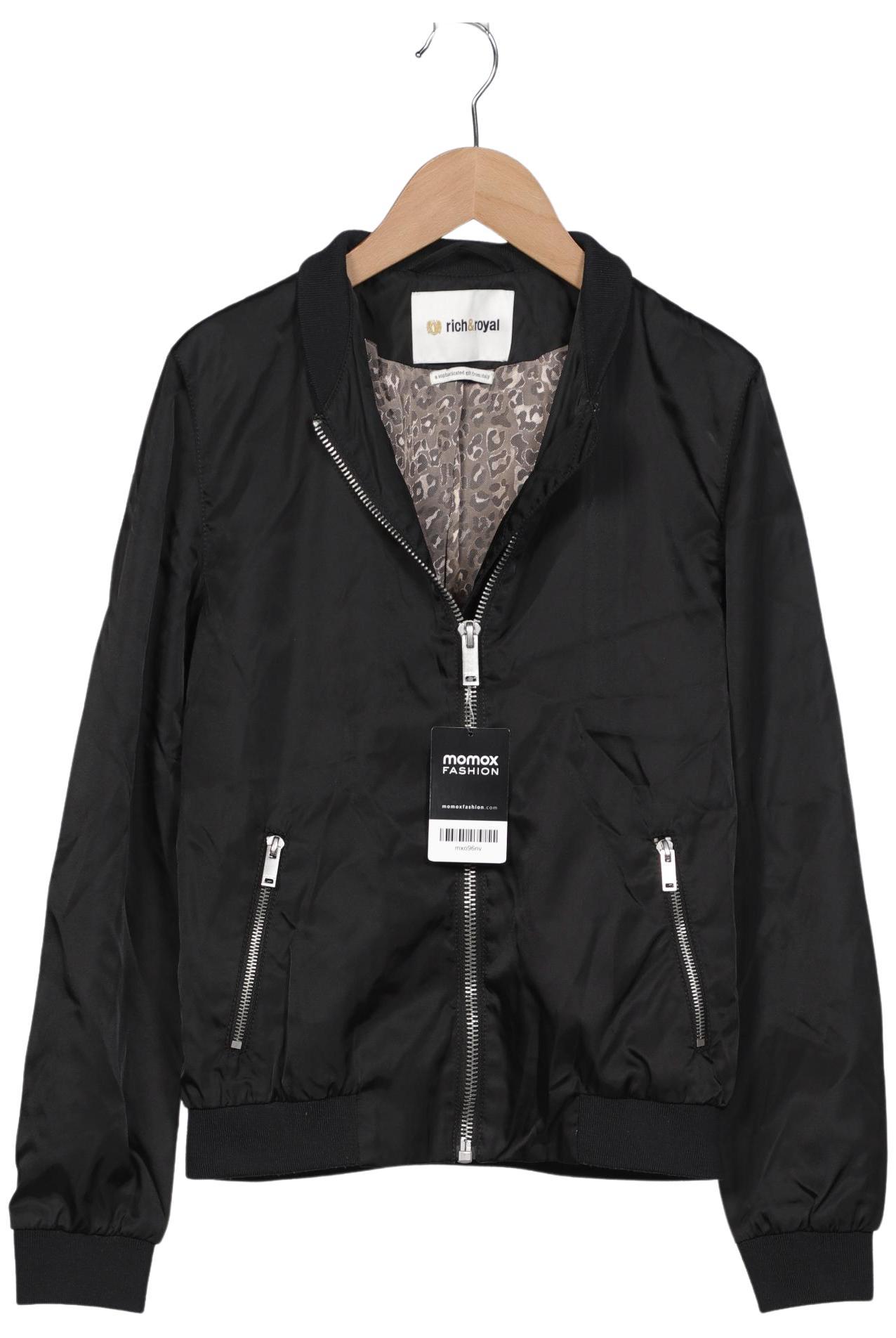 

Rich & Royal Damen Jacke, schwarz, Gr. 36